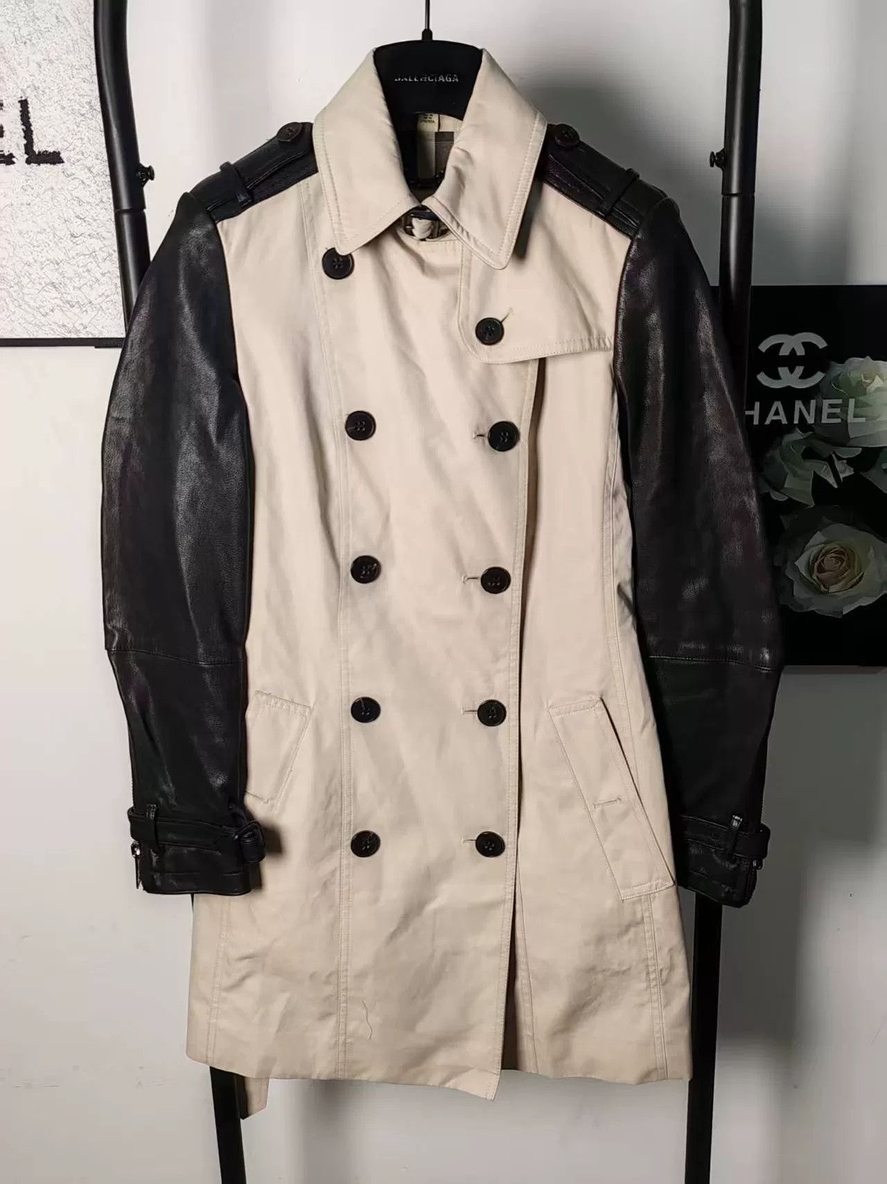 Burberry Burberry Patchwork Trench Coat Size US M / EU 48-50 / 2 - 1 Thumbnail