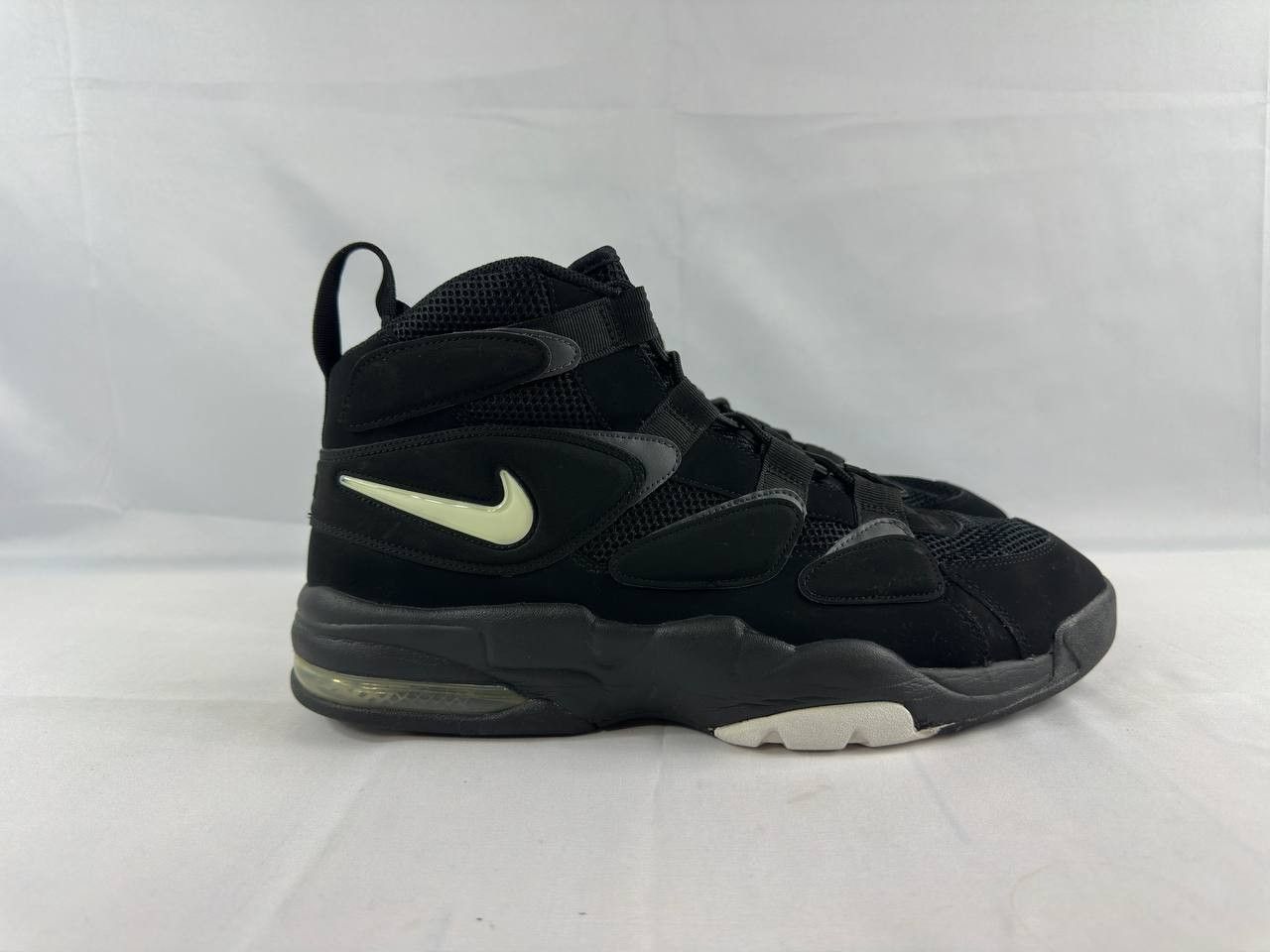 Nike Air Max Uptempo Black White Dark Shadow