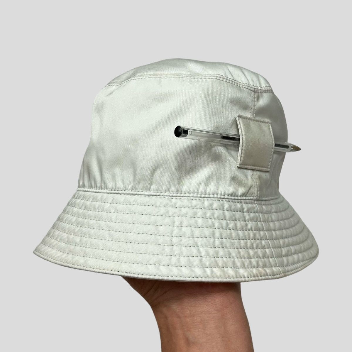 Prada Prada Milano 2020 Nylon Bucket Hat - S/M Size ONE SIZE - 3 Thumbnail