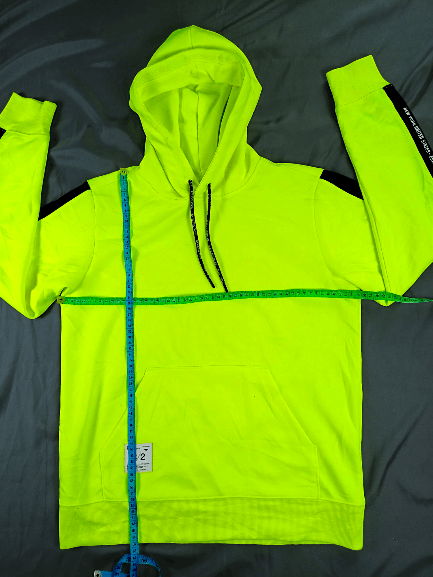 CHOCOOLATE CHOCOOLATE Black Dept Neon Hoodie Jumper Size US M / EU 48-50 / 2 - 8 Thumbnail
