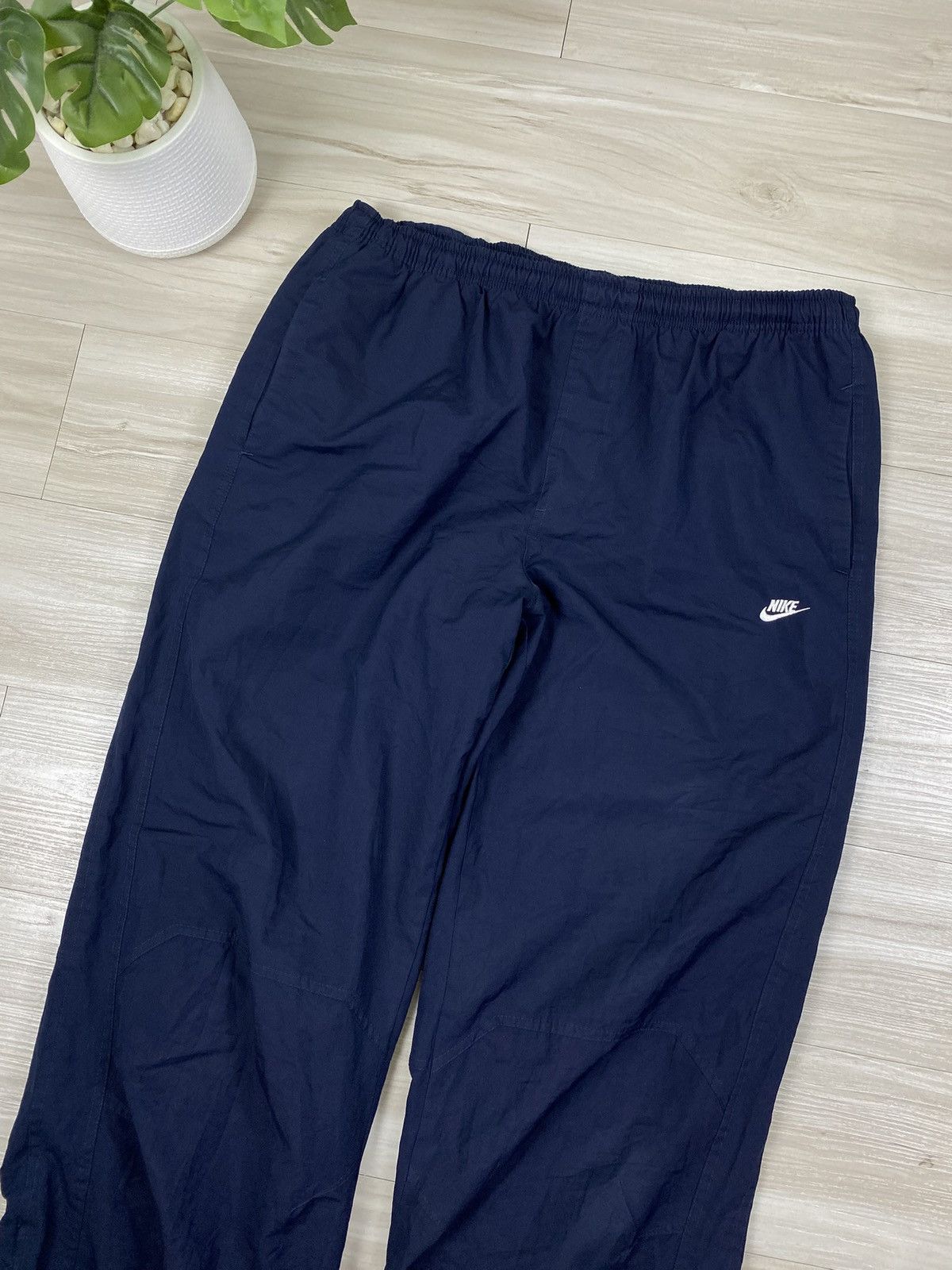 Nike Nike Y2K Double swoosh Vintage Nylon Track Pants Drill Track Size US 34 / EU 50 - 7 Thumbnail