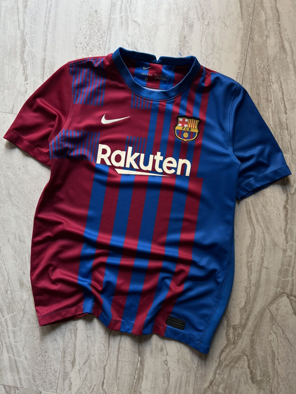 Vintage Vintage Nike Barcelona FC Soccer Jersey Kit Size US S / EU 44-46 / 1 - 1 Thumbnail