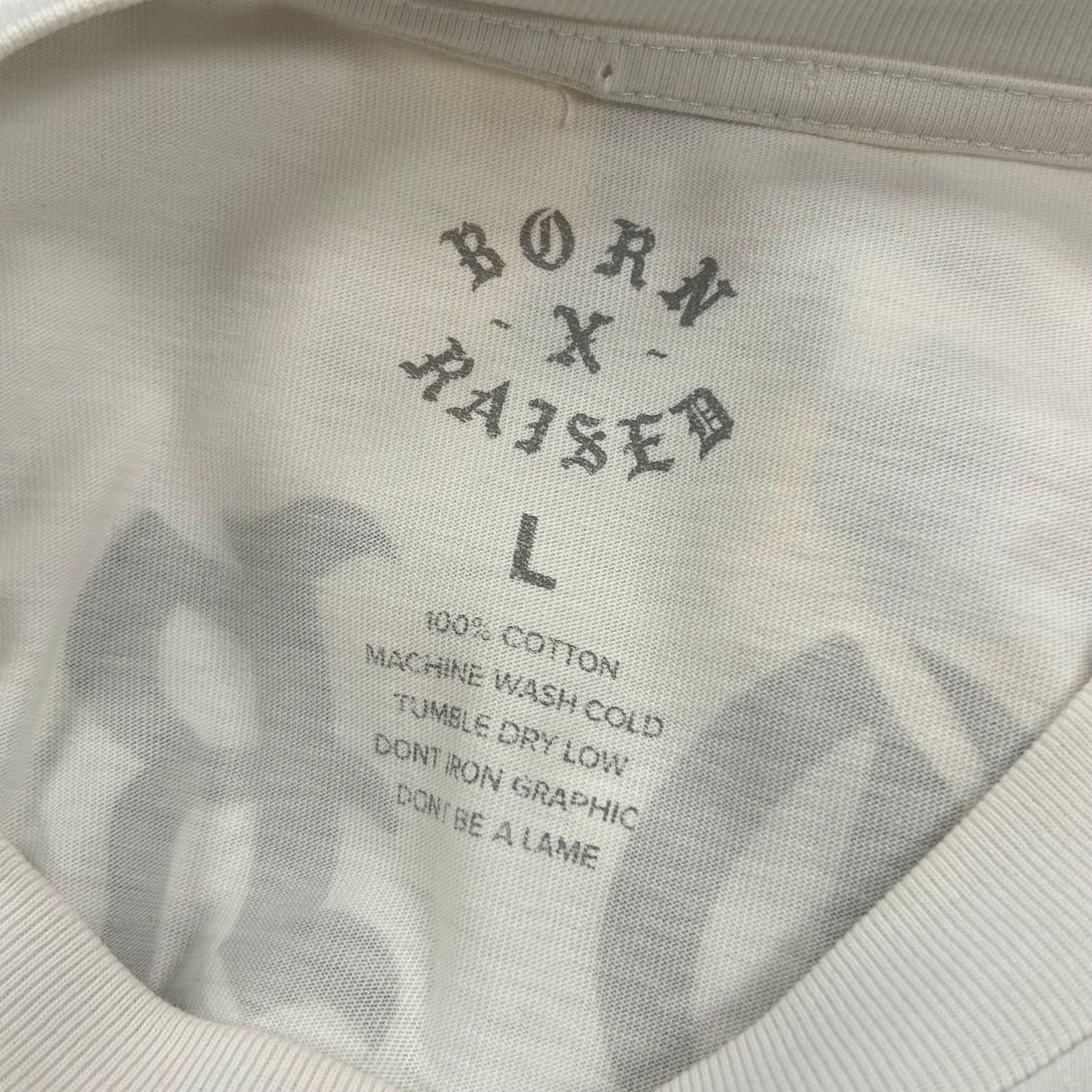 Born X Raised Born x Raised Lowrider White Tee T Shirt Size Large L B5 Size US L / EU 52-54 / 3 - 5 Thumbnail