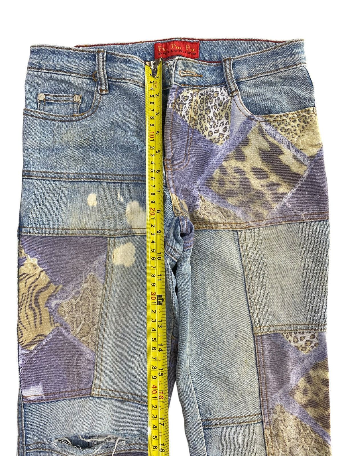 Japanese Brand Japanese Brand With Animal Print Stye Flare Jeans Size US 28 / EU 44 - 8 Thumbnail