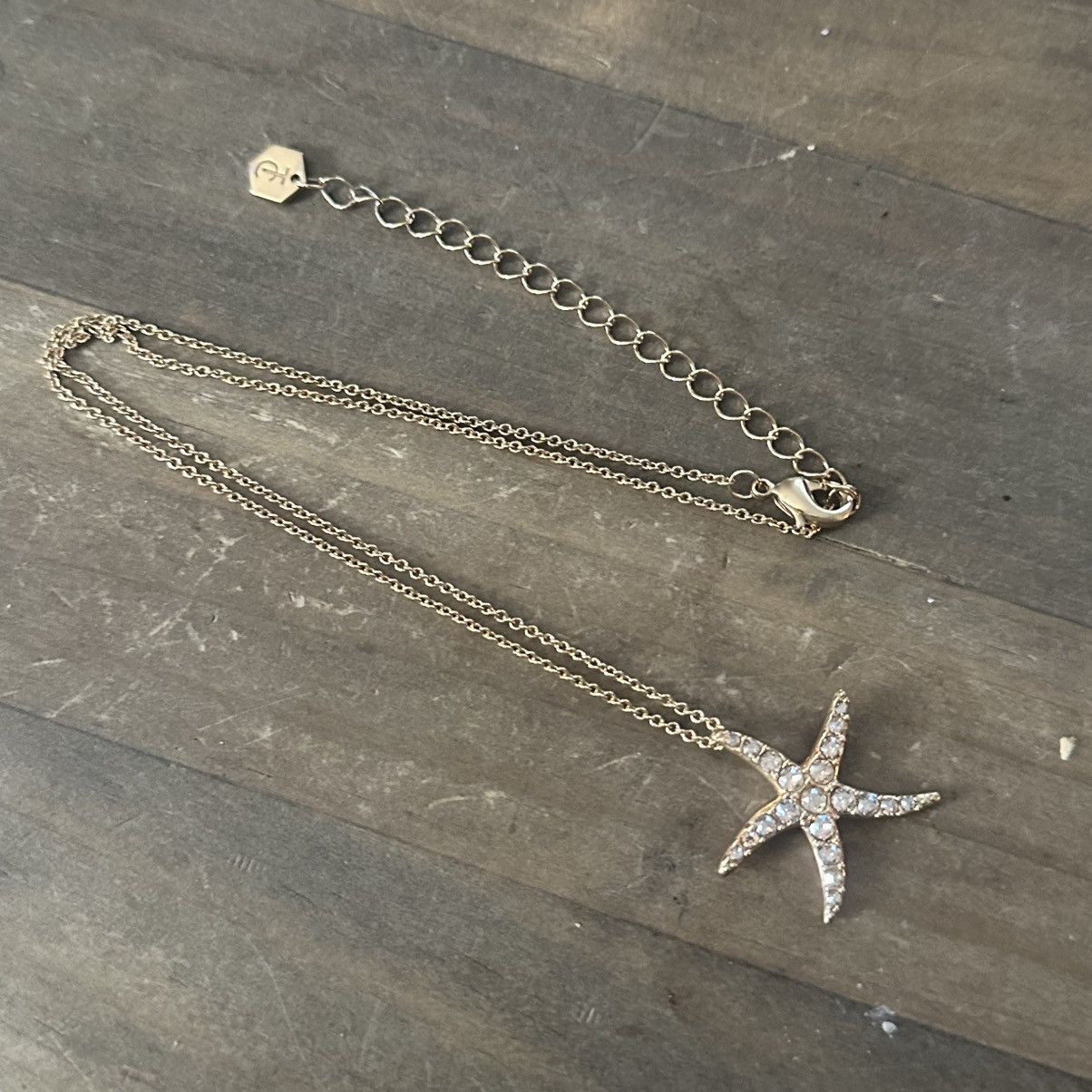 Other Touchstone Crystal starfish pendant necklace Size ONE SIZE - 2 Thumbnail