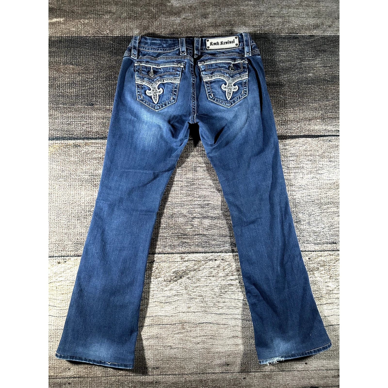 Rock Revival Rock Revival Womens Betty Easy Boot Denim Jeans Pants 28x29 Size 28" / US 6 / IT 42 - 2 Thumbnail