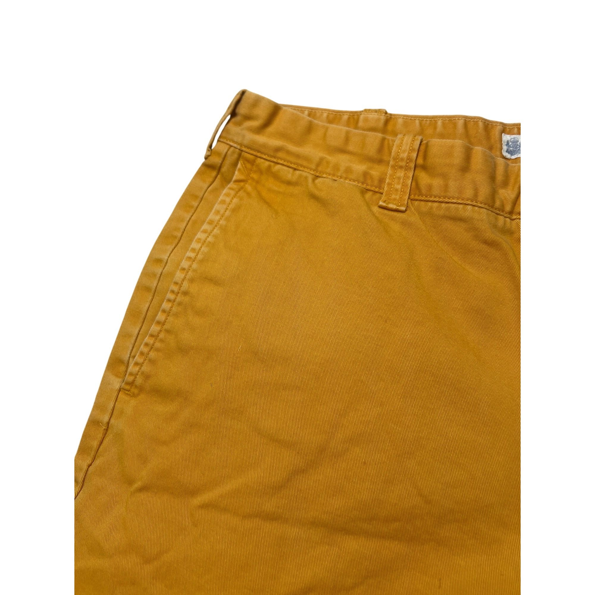 J.Crew J. Crew Mens Orange Chino Shorts Cotton Casual Summer Wear F Size US 32 / EU 48 - 2 Thumbnail