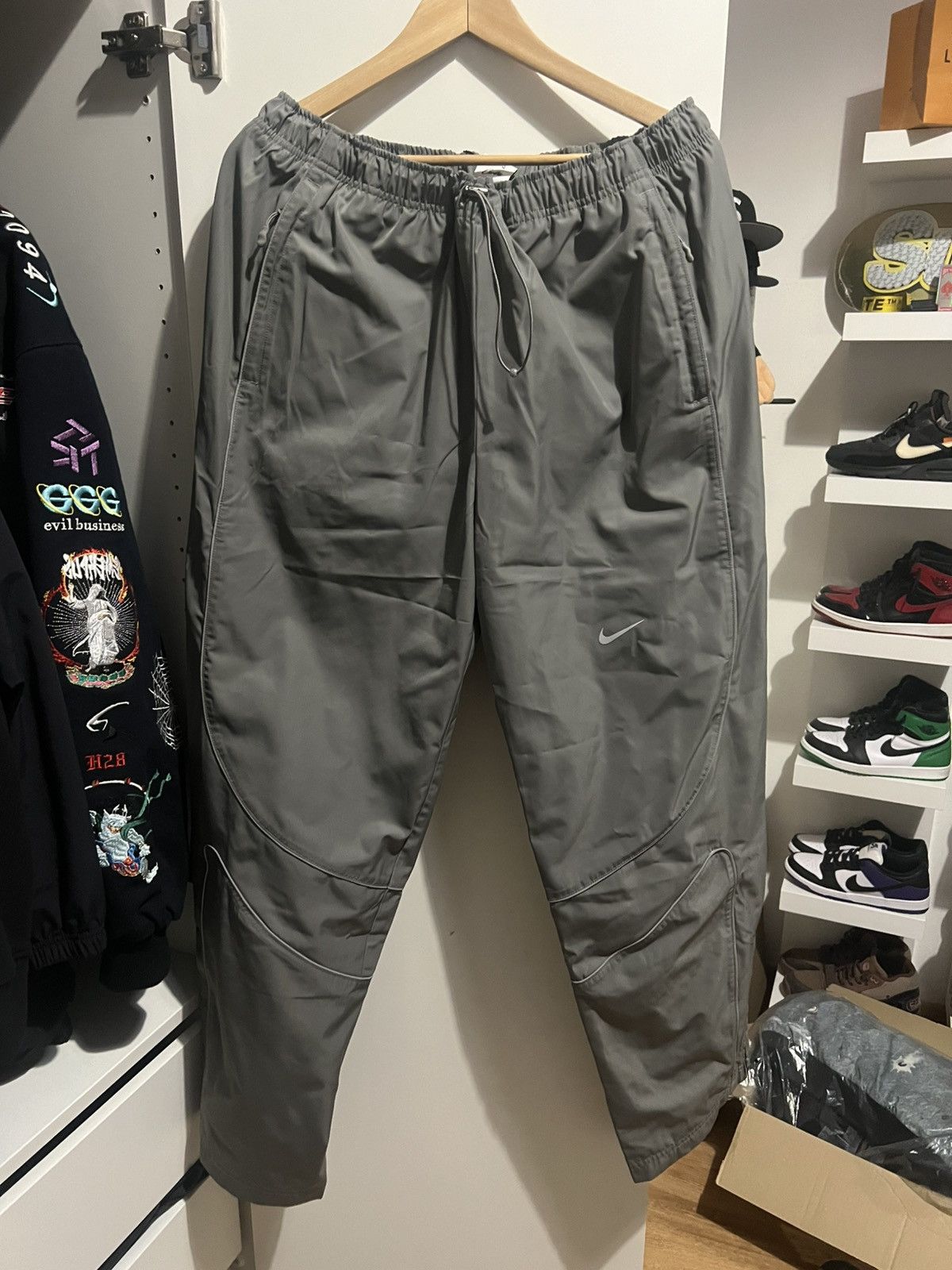 Nike x Corteiz NRG pants Gully Gray - メルカリ