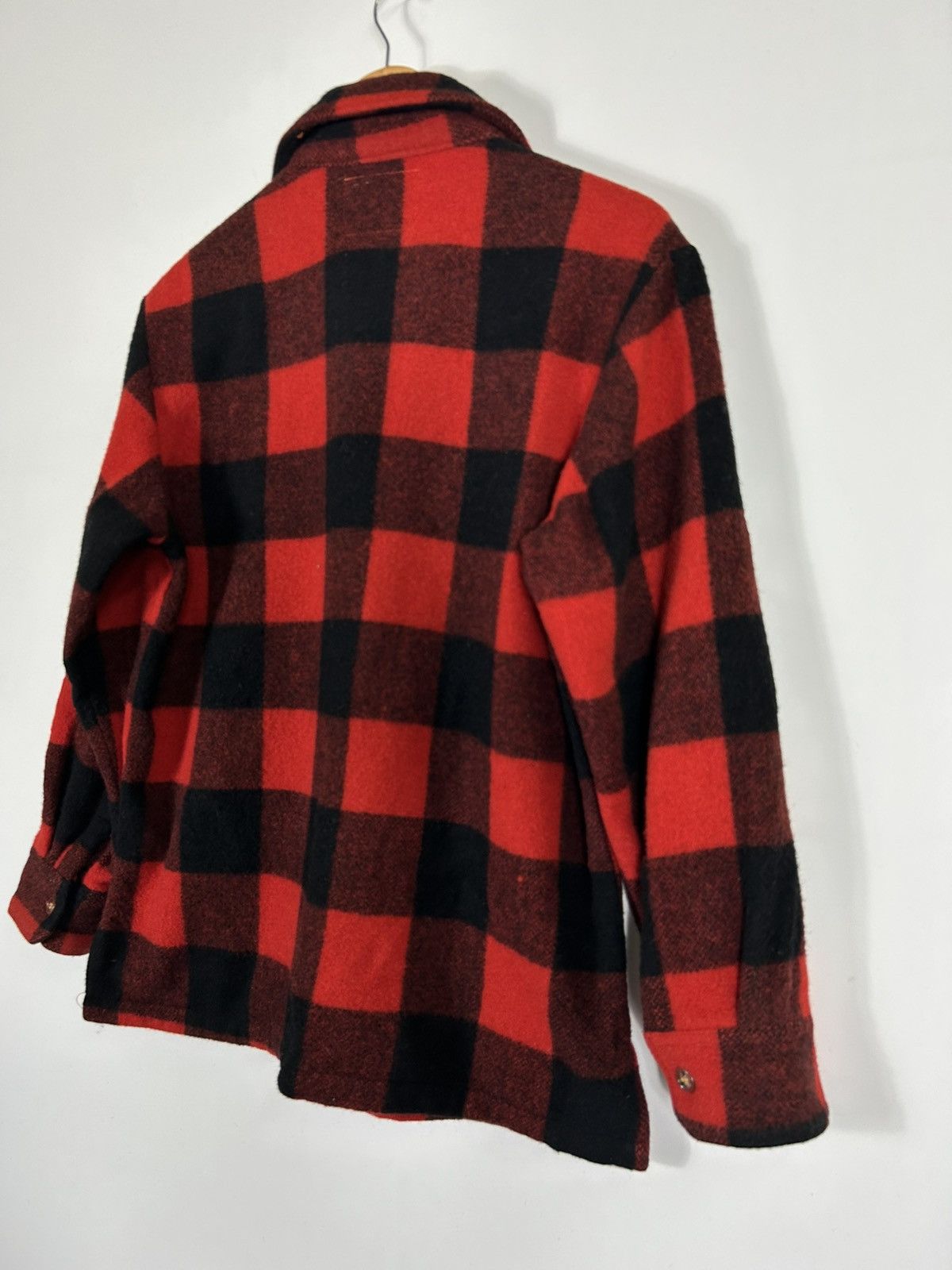 Big John ⚡️Vintage 70’s Big John Wool Flannel Button Chore Shirt Jcket Size US M / EU 48-50 / 2 - 15 Thumbnail