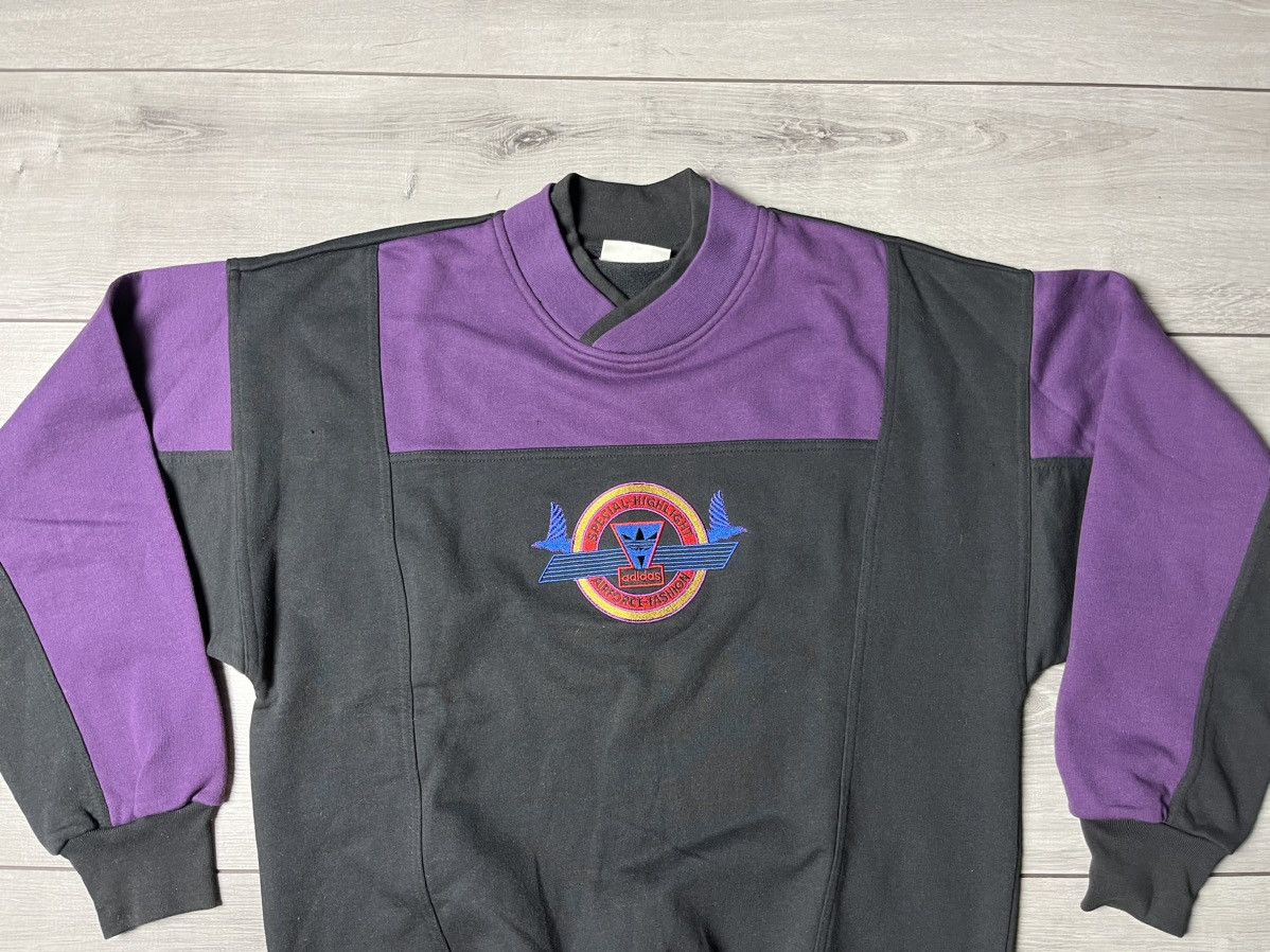 Adidas Vintage Adidas sweatshirt double neck size M/L Size US M / EU 48-50 / 2 - 3 Thumbnail