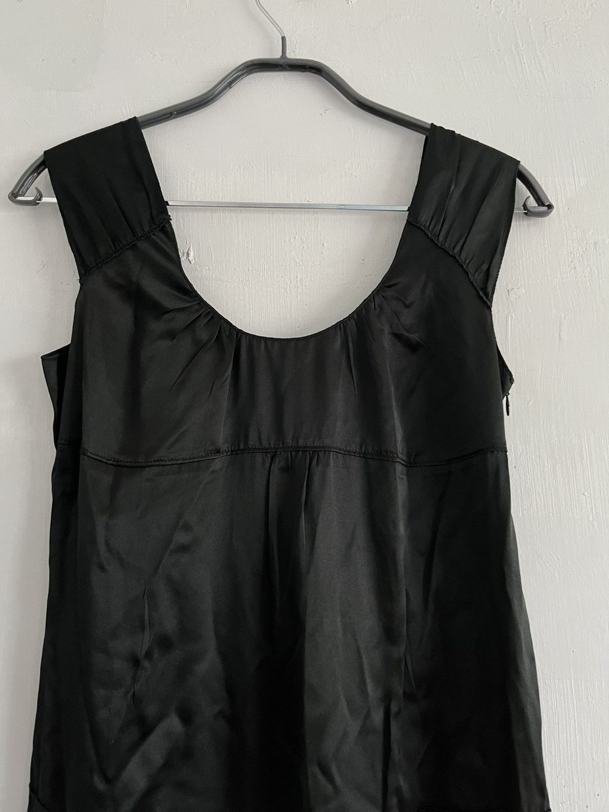 Miu Miu FW06 Miu Miu Pleated Tiered Silk Dress Size XS / US 0-2 / IT 36-38 - 3 Thumbnail