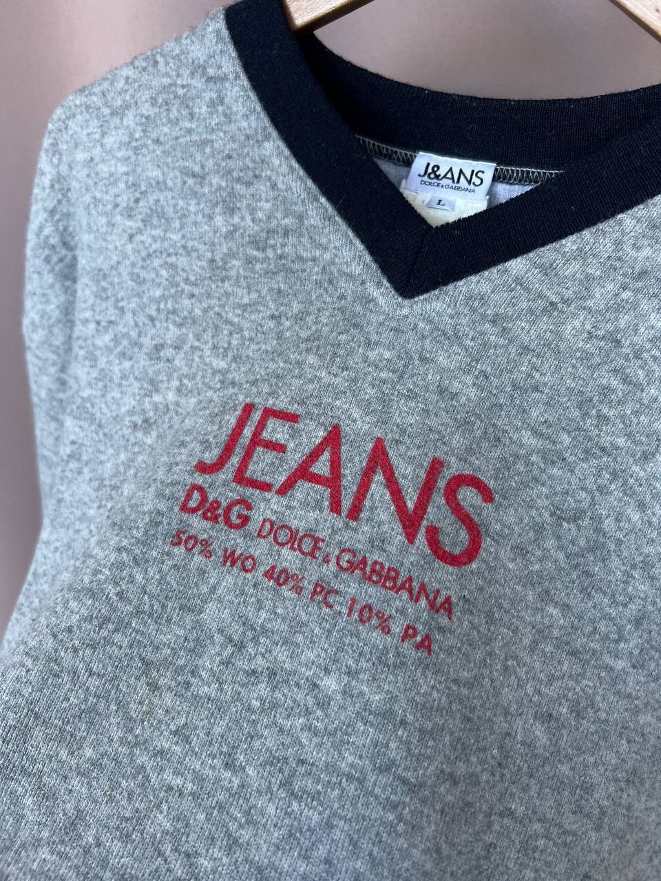 Dolce & Gabbana Dolce Gabbana Jeans Vintage Wool Sweater Mens Size L Logo Size US L / EU 52-54 / 3 - 8 Thumbnail