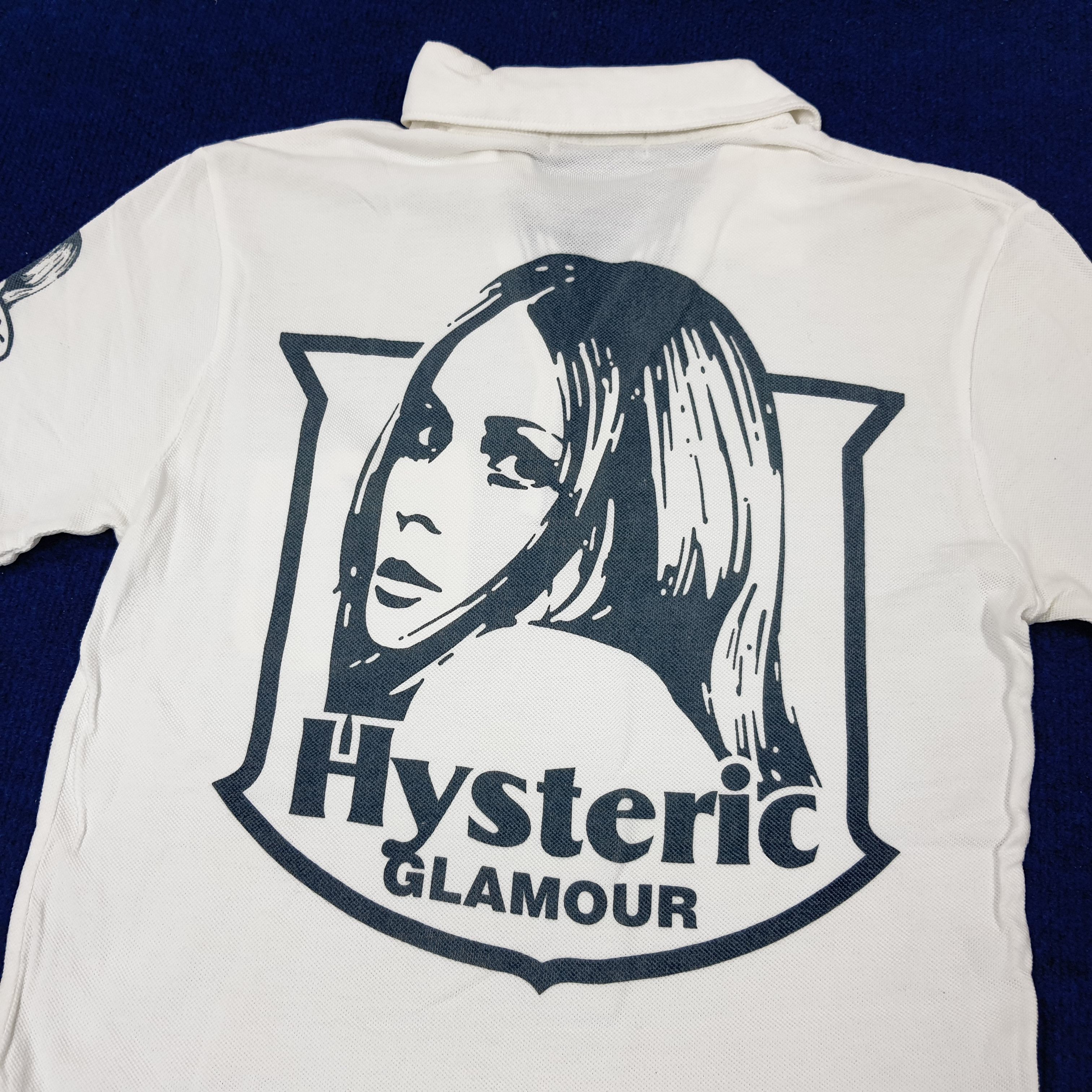 Hysteric Glamour × Japanese Brand × Vintage Vintage Hysteric Glamour Japanese Brand Polo Shirt C219N36 Size US S / EU 44-46 / 1 - 2 Thumbnail
