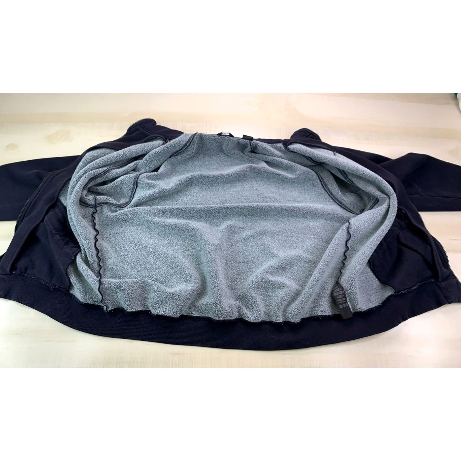 Merrell Merrell Black Organic Cotton Full Zip Sweatshirt Jacket Mens 2XL -3A Full Zip Outdoor Basic Jacket Regular Cotton Exterior Black Merrell Mens 2XL Size US XXL / EU 58 / 5 - 5 Thumbnail