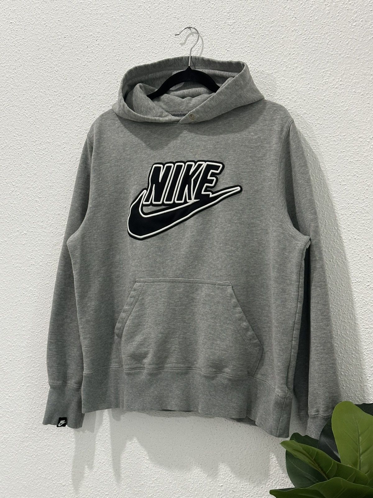 Nike Nike Sportswear Y2K Gray Tag Swoosh Logo Hoodie XL Size US XL / EU 56 / 4 - 5 Thumbnail