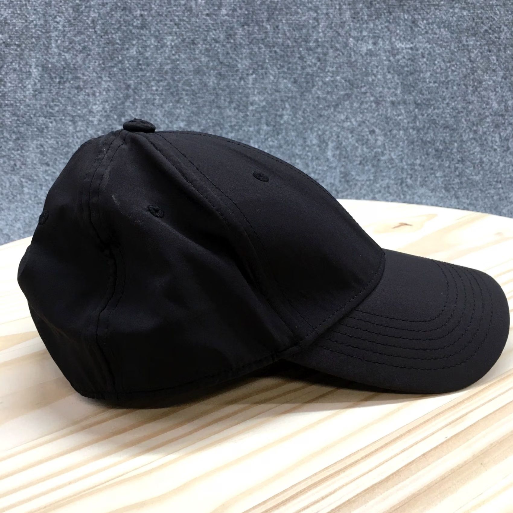Puma Puma Fitted Cap Hat L/XL Black Curved Bill Metal Evercat Front Embroidered Rear Baseball Cap Mens Size ONE SIZE - 5 Thumbnail