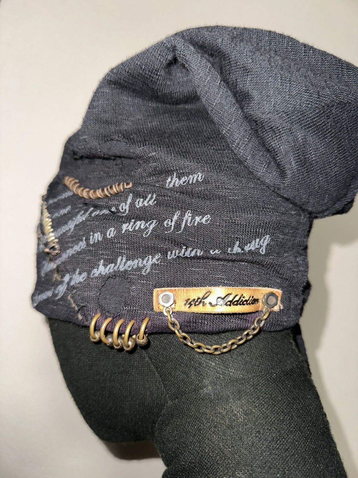 14th Addiction 14th addiction beanie ultra-rare fully custom model Size ONE SIZE - 4 Thumbnail