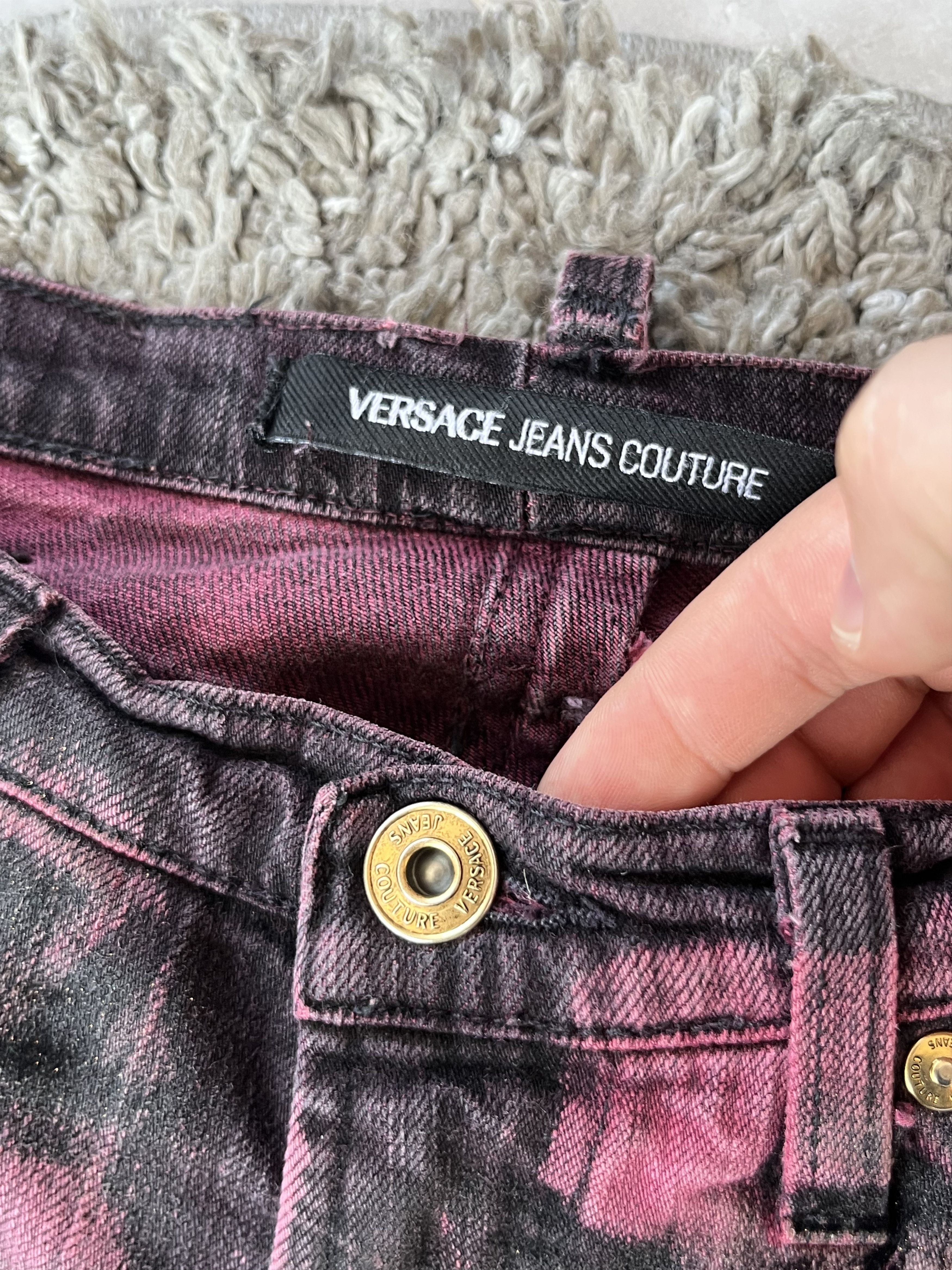 Versace Jeans Couture Vintage Luxury Versace Jeans Very Rare Avant-Garde Size 27" / US 4 / IT 40 - 8 Thumbnail