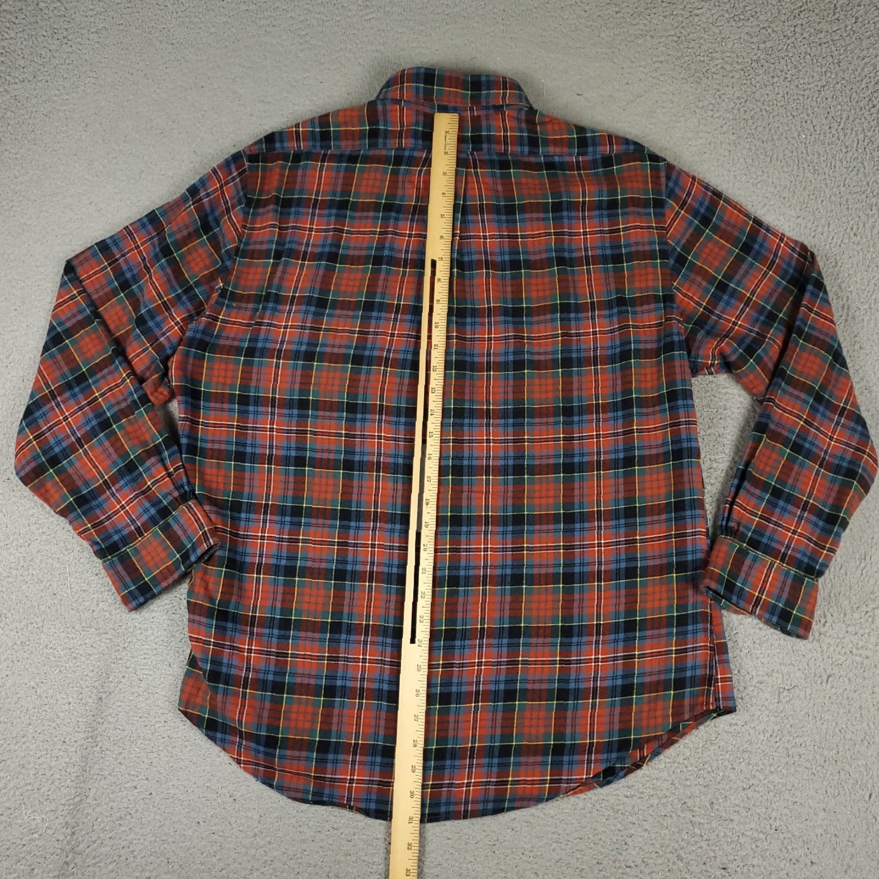 Brooks Brothers Brooks Brothers Shirt Mens L Red Blue Plaid Flannel Button-Up Long Sleeve Cotton Button-Down Collar Regular Fit Classic Preppy Mens Size US L / EU 52-54 / 3 - 3 Thumbnail