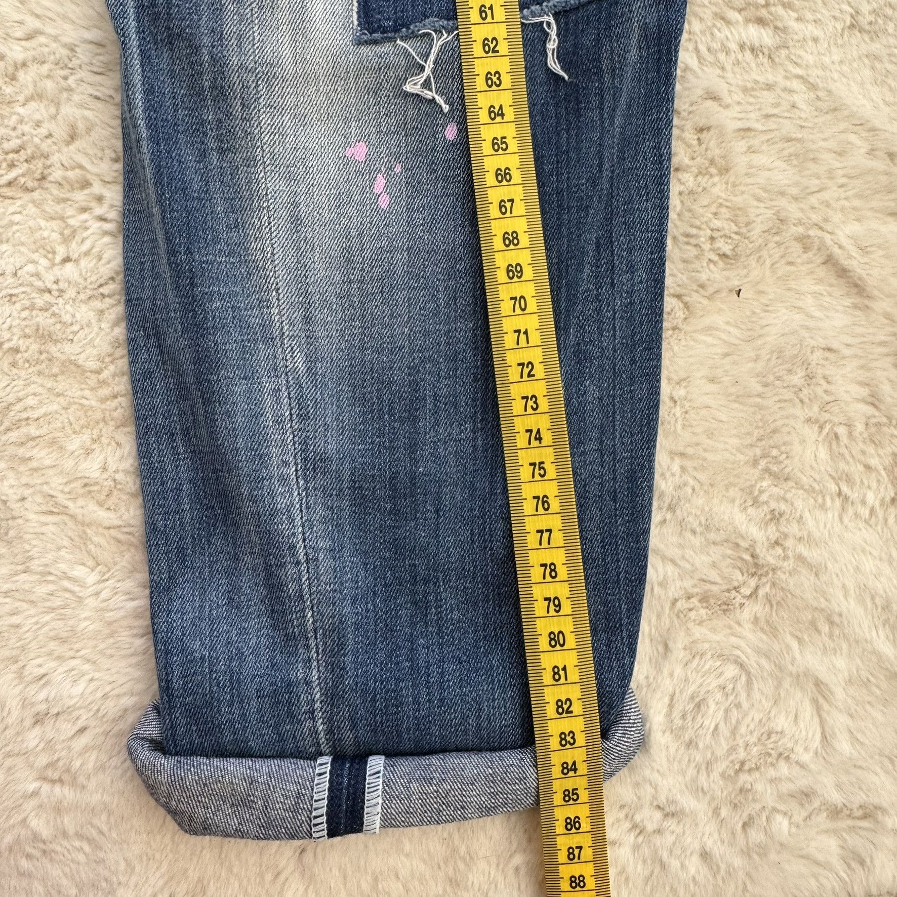 Dsquared2 Dsquared2 Patched & Paint-Splattered Jeans – Size 48 Size US 32 / EU 48 - 8 Thumbnail