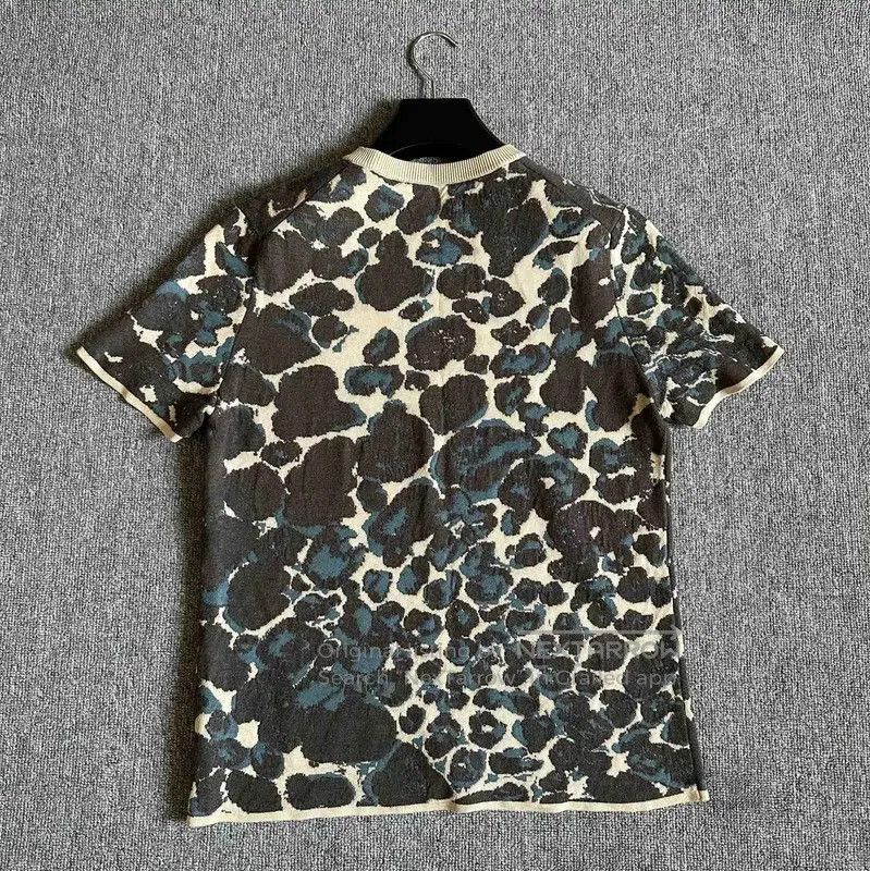 Dior Dior Summer Khaki Wool Blend Short Sleeve Tee . Size US M / EU 48-50 / 2 - 4 Thumbnail