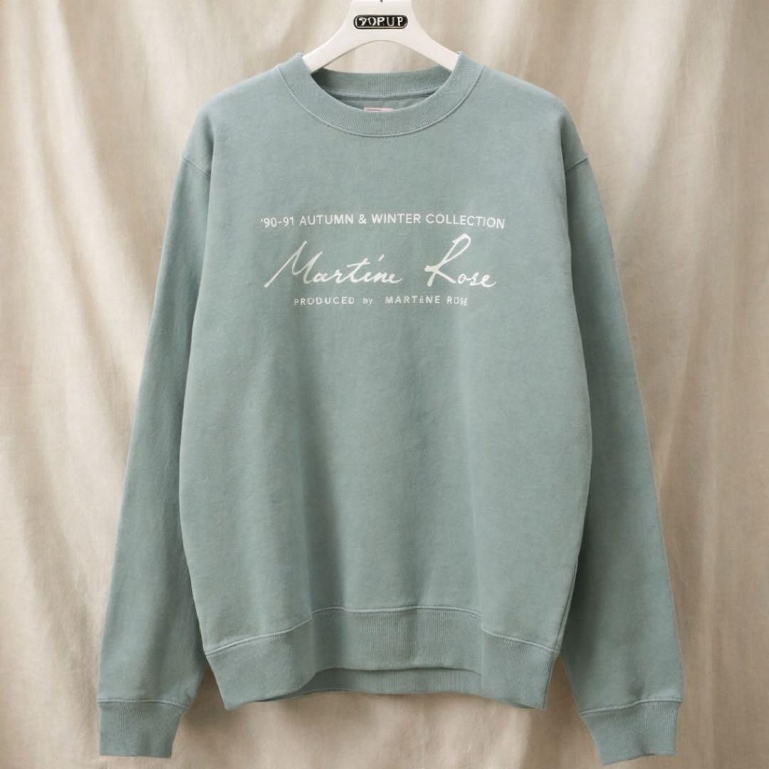 Martine Rose Drop Shoulder Logo Sweatshirt Size US L / EU 52-54 / 3 - 1 Preview