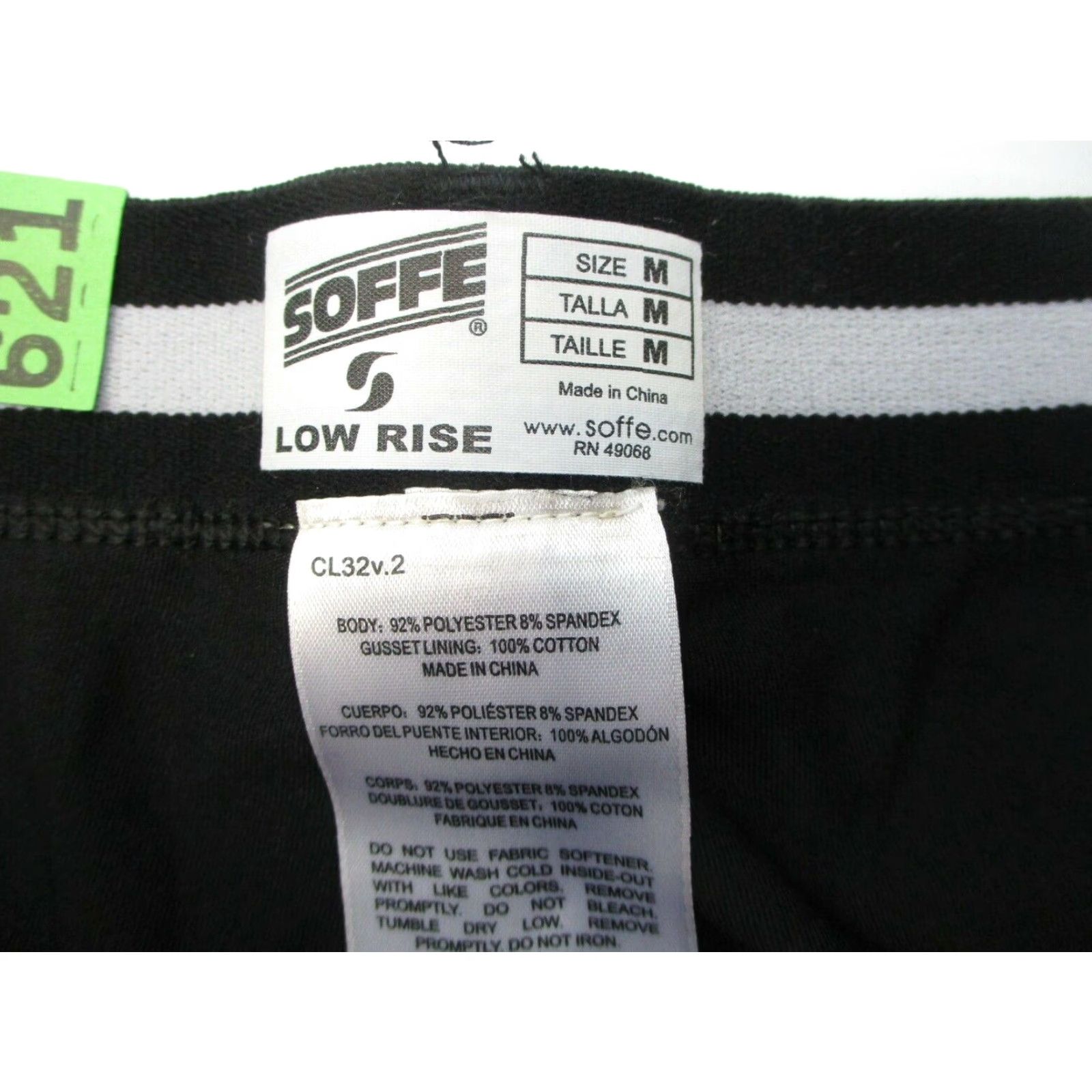 Soffe SOFFE Women's M Training Mid Rise Black Baseball Leggings Size 32" / US 10 / IT 46 - 5 Thumbnail