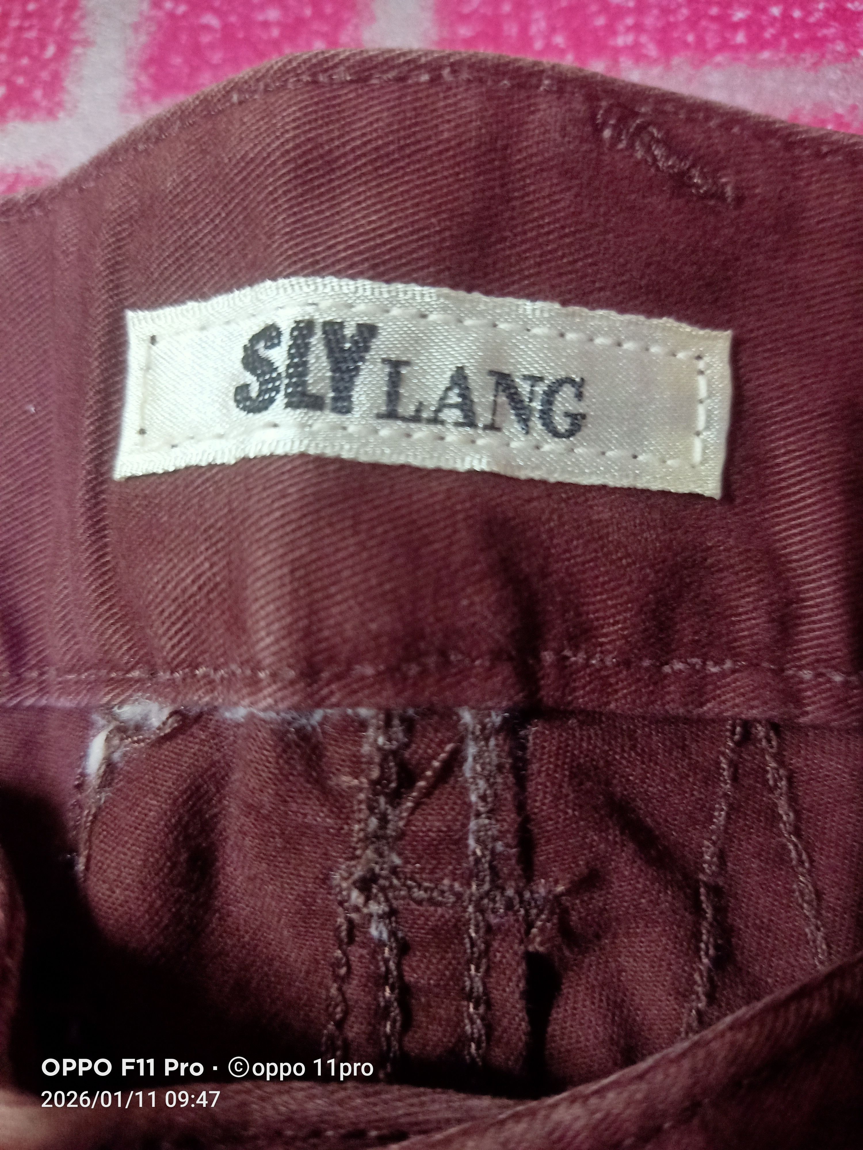 If Six Was Nine 🌟Sly Lang Flare MultiCargo Men Pants 🌟 Size US 29 - 5 Thumbnail
