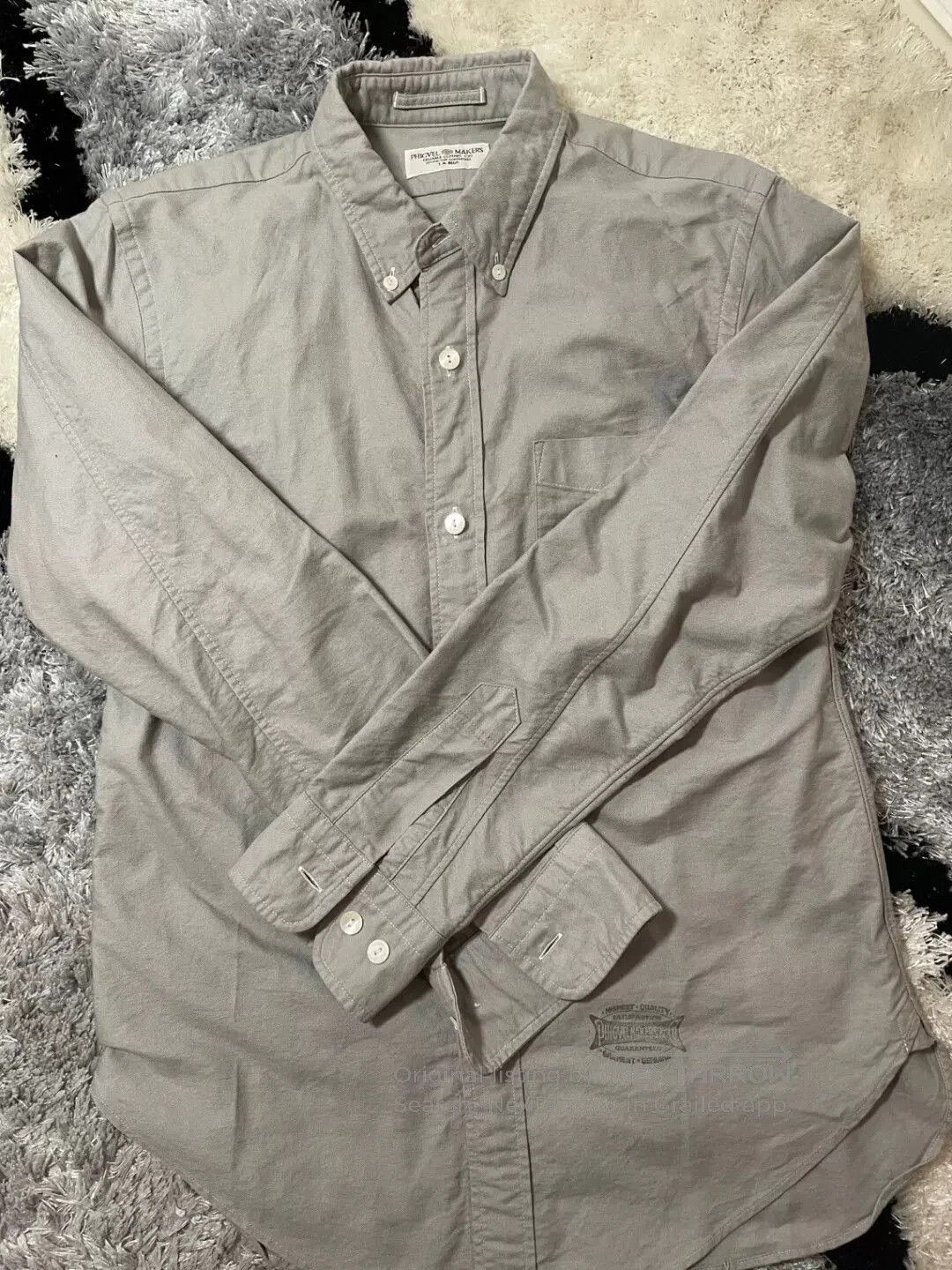 Japanese Brand Phigvel Makers PMC Workwear Shirt Jacket. Size US S / EU 44-46 / 1 - 8 Thumbnail