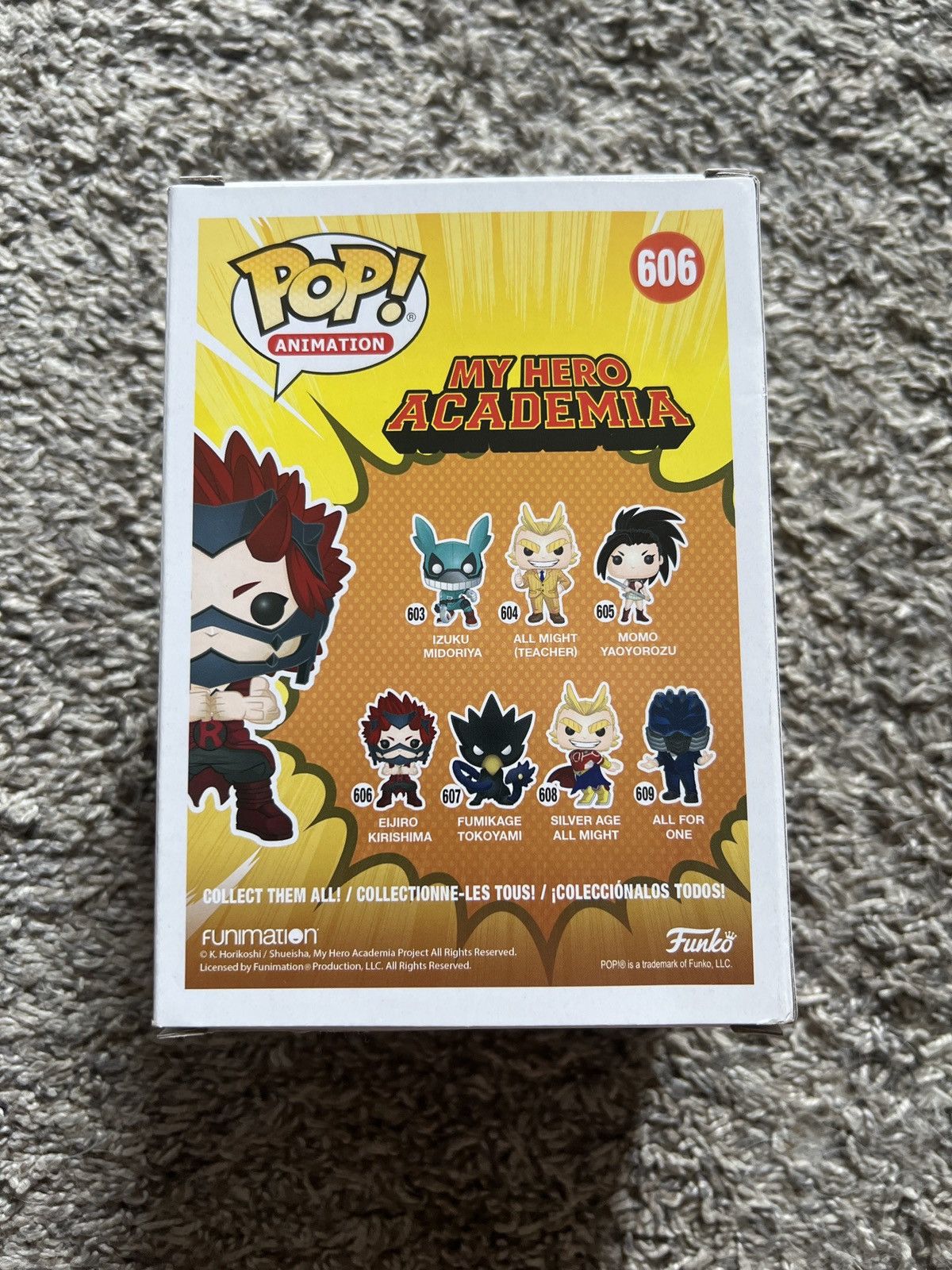 Hypebeast Funko Pop! Eijiro Kirishima Vinyl Figure Size ONE SIZE - 2 Thumbnail