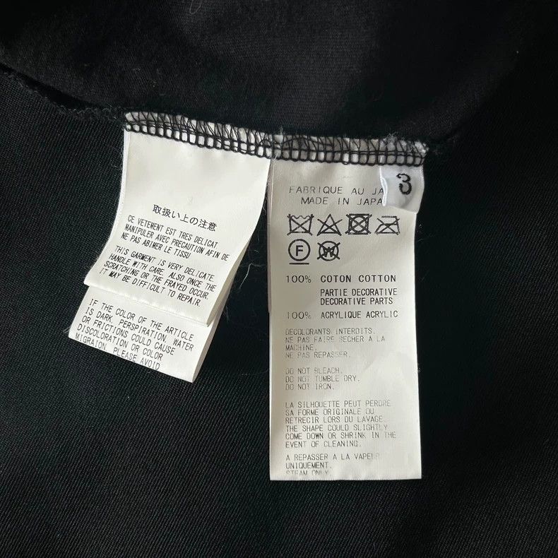 Yohji Yamamoto Yohji Yamamoto 19ss Knot Short Sleeve T-Shirt 2502-Nextarro Size US L / EU 52-54 / 3 - 7 Thumbnail