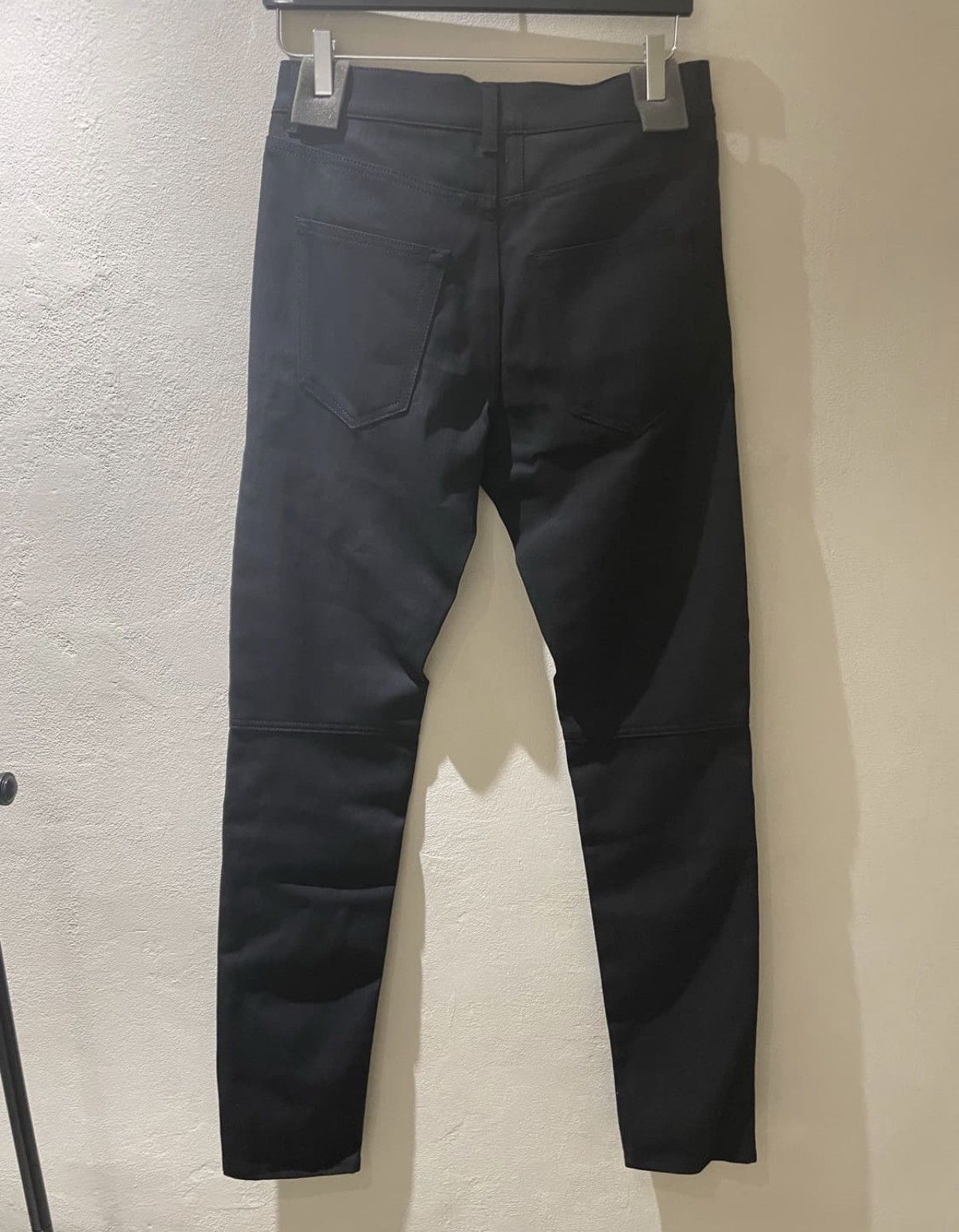 Saint Laurent Paris Saint laurent 16FW leather patch biker denim jeans sz29 Size US 29 - 2 Thumbnail