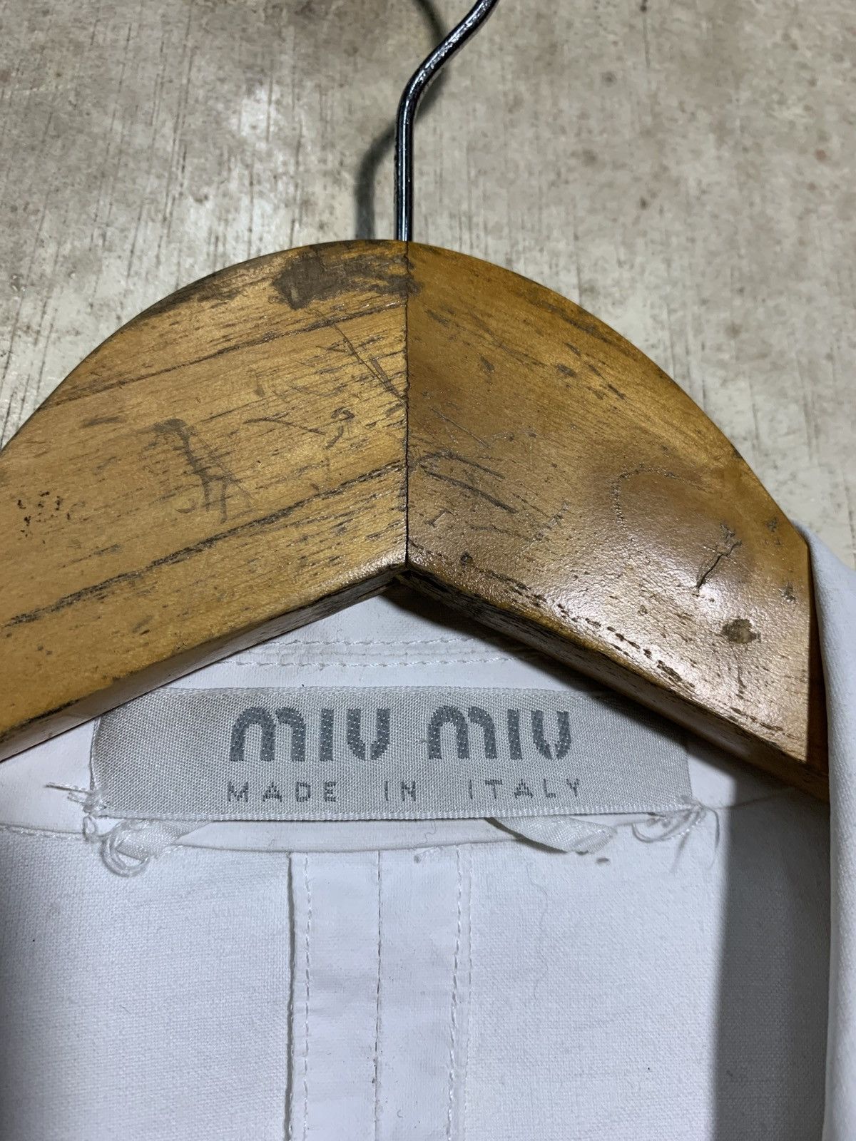 Miu Miu × Prada 🔥MIU MIU ITALY CLOTH JACKETS Size S / US 4 / IT 40 - 7 Thumbnail