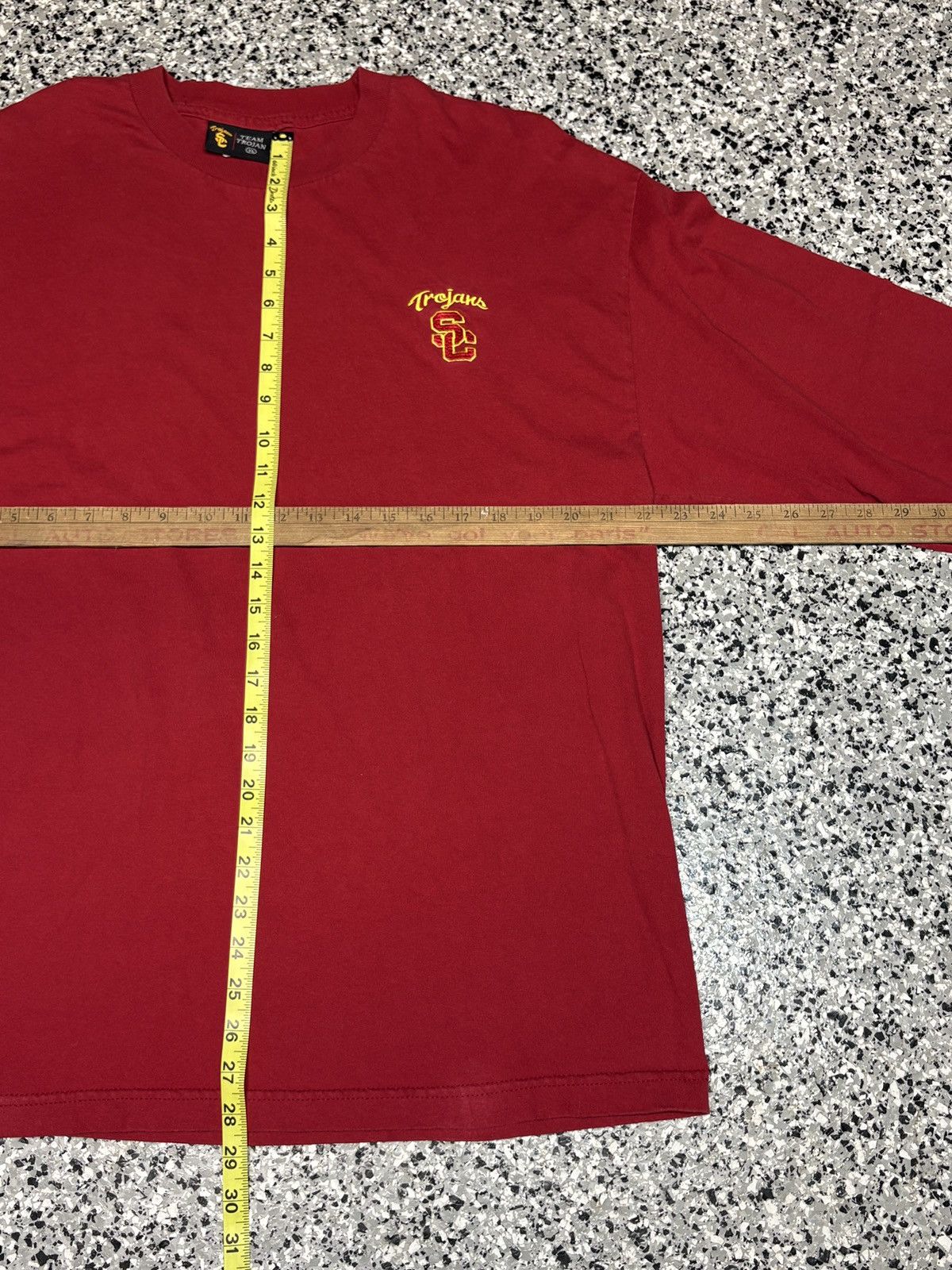 NCAA Vintage 1990s Team Trojans USC College L/S Tee Size XL 0655 Size US XL / EU 56 / 4 - 5 Thumbnail