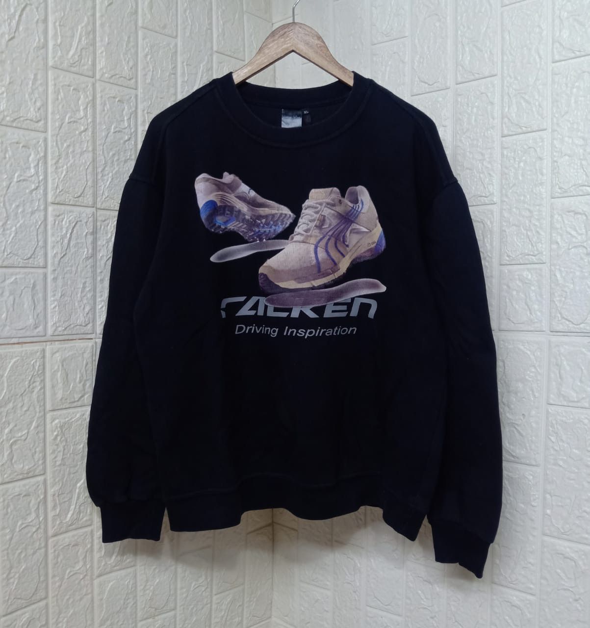 Japanese Brand Sweatshirt Falken X Number Nine Size US L / EU 52-54 / 3 - 1 Thumbnail