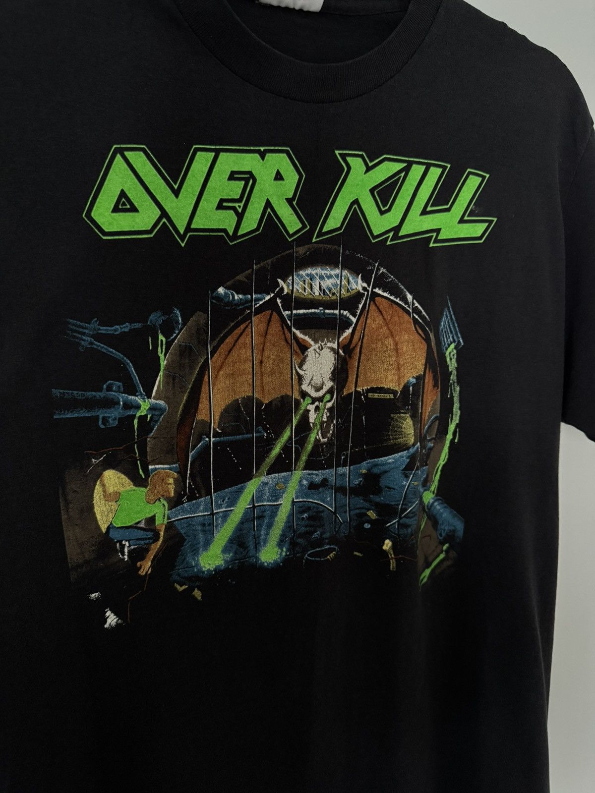 Vintage Vintage 1988 Overkill Under The Influence Tour Single Stitch Size US XL / EU 56 / 4 - 2 Thumbnail