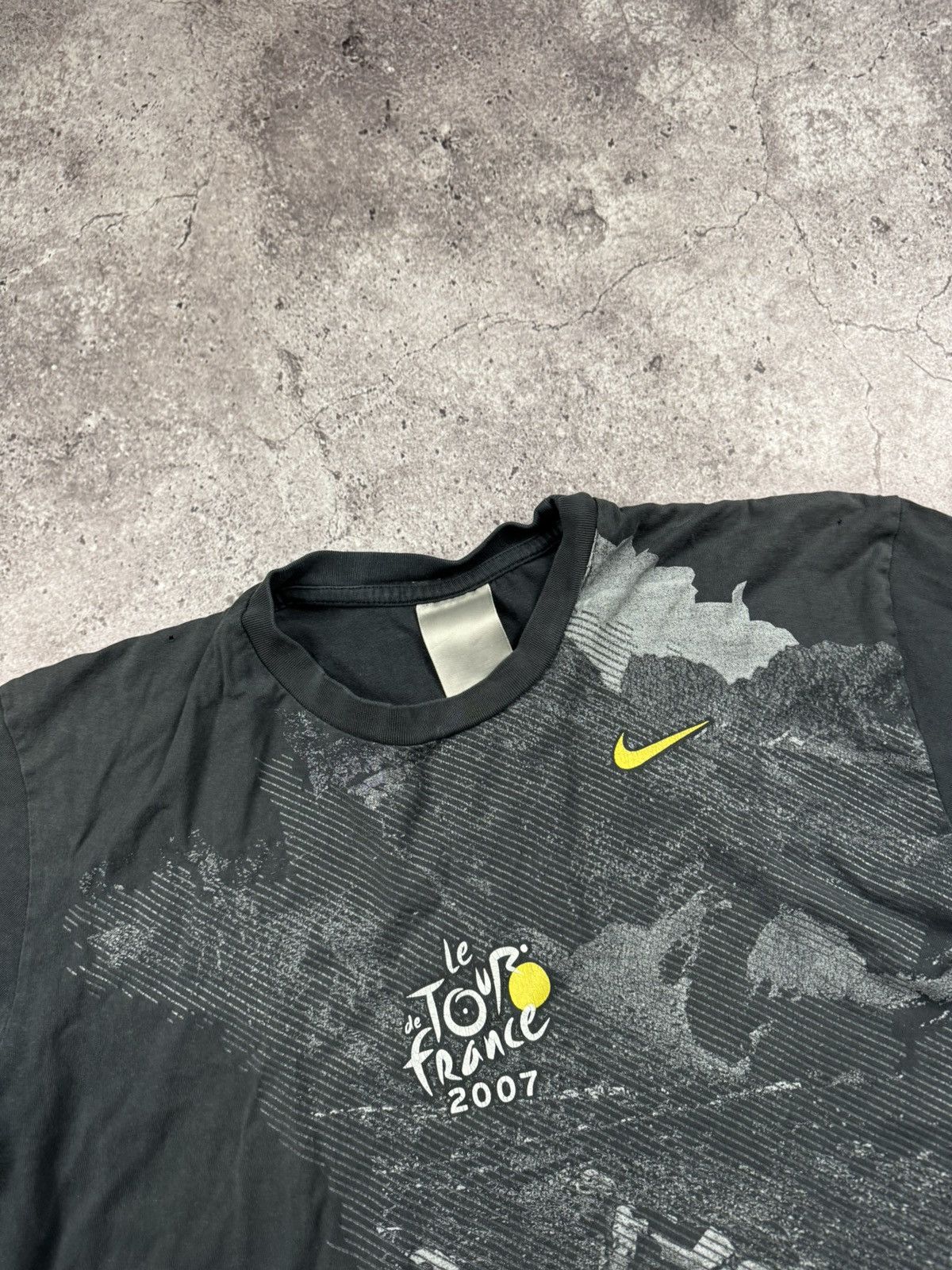 Nike Rare 2007 Vintage Nike Swoosh Bike Cycling Tour De France Size US M / EU 48-50 / 2 - 3 Thumbnail