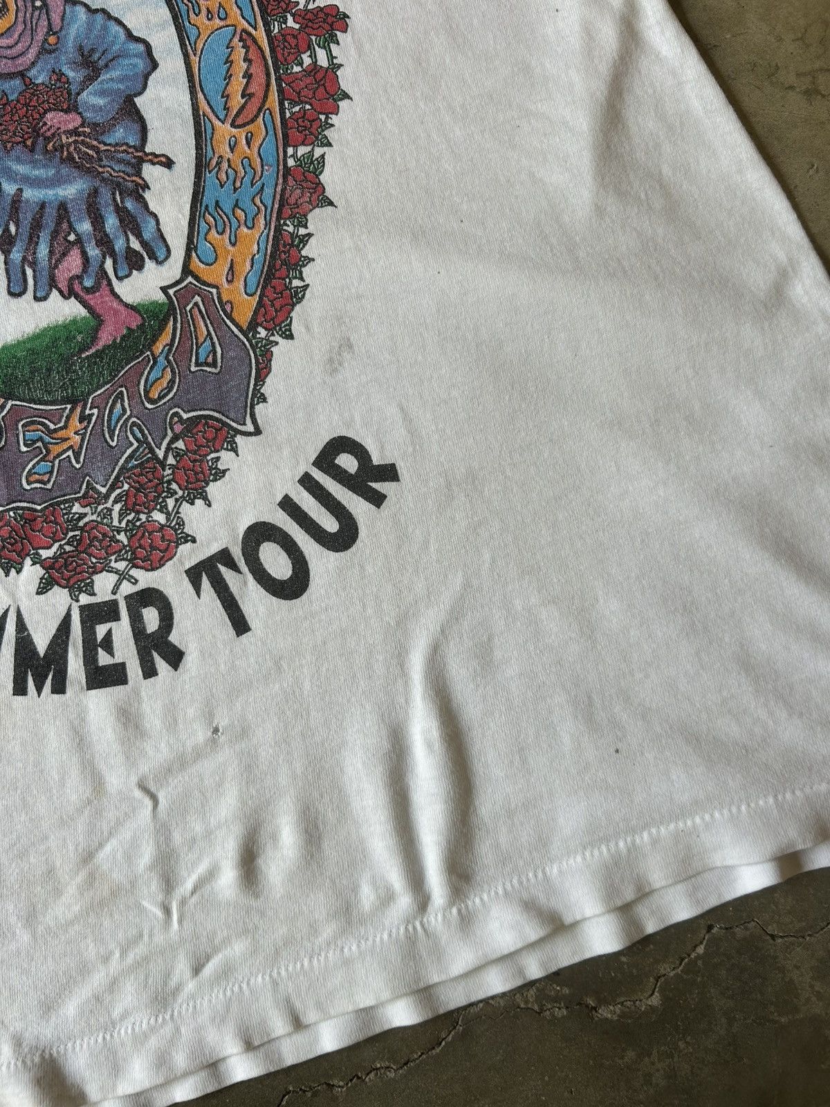 Band Tees Rare Vintage Grateful Dead Summer Tour 1995 Size US XL / EU 56 / 4 - 8 Thumbnail
