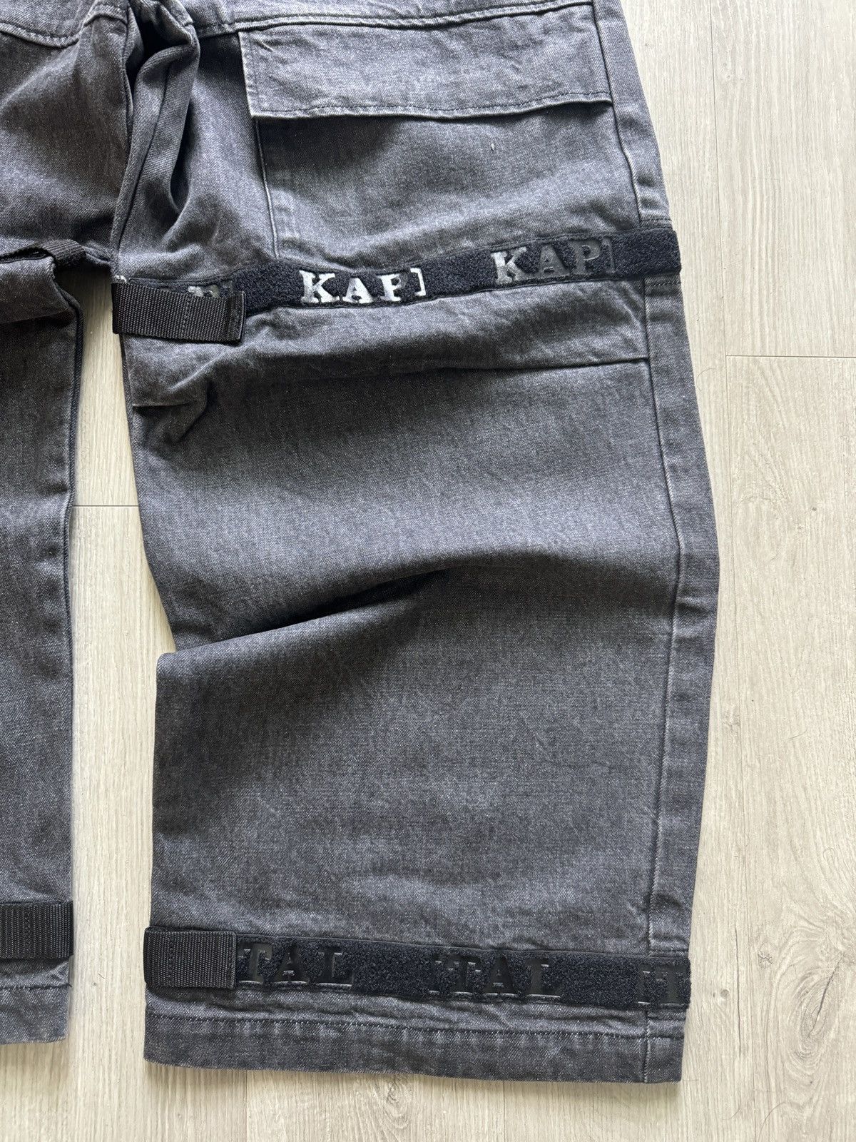 Kapital Kountry Kapital 14oz denim shuttle pants Size US 35 - 3 Thumbnail
