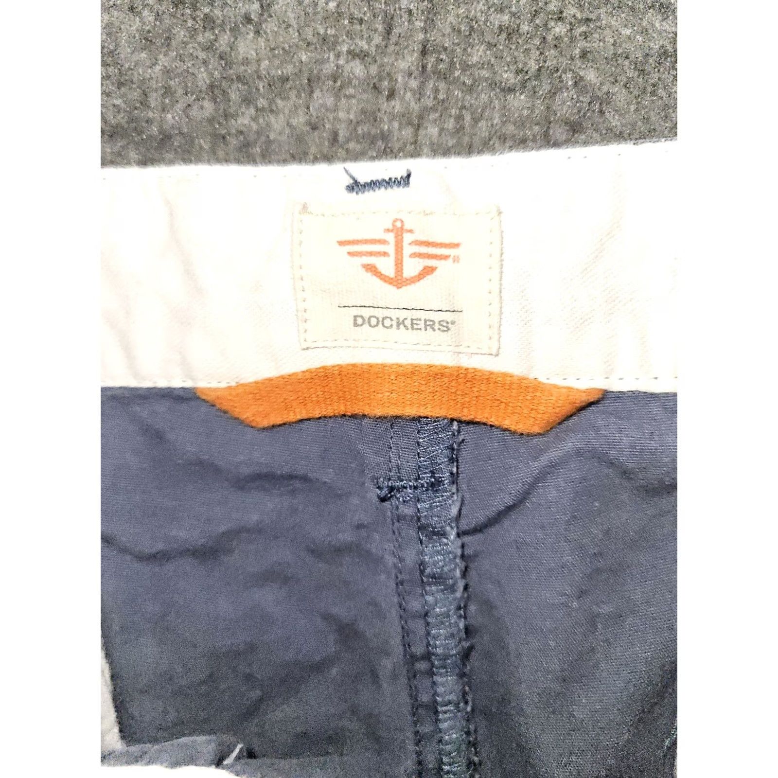 Dockers Dockers Chino Shorts Men's 38 Blue Mid Rise Anchors Nautical Preppy Size US 38 / EU 54 - 2 Thumbnail