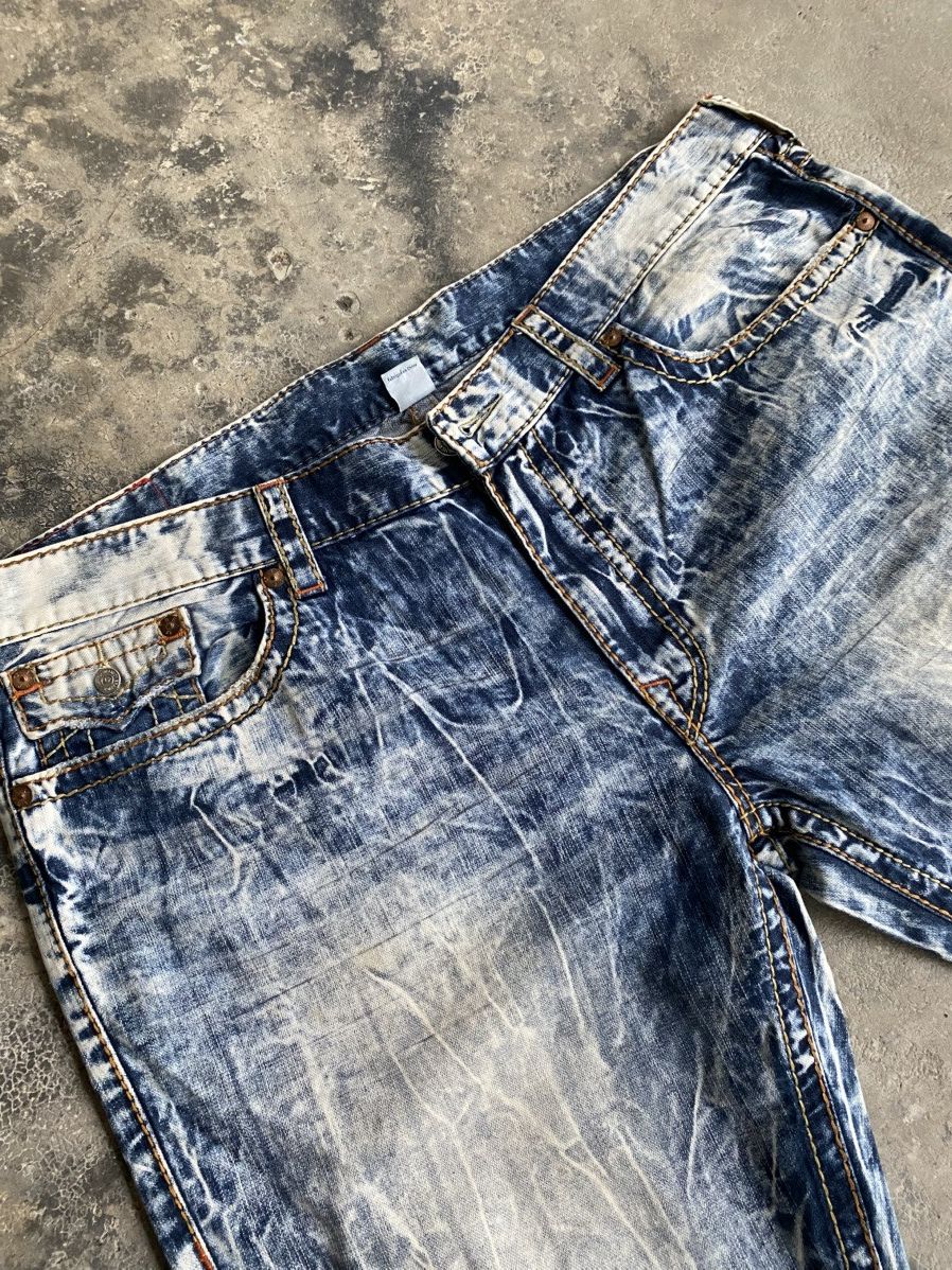 True Religion × Vintage Vintage True Religion Jeans Size 30 Straight Size US 44 / EU 60 - 2 Thumbnail