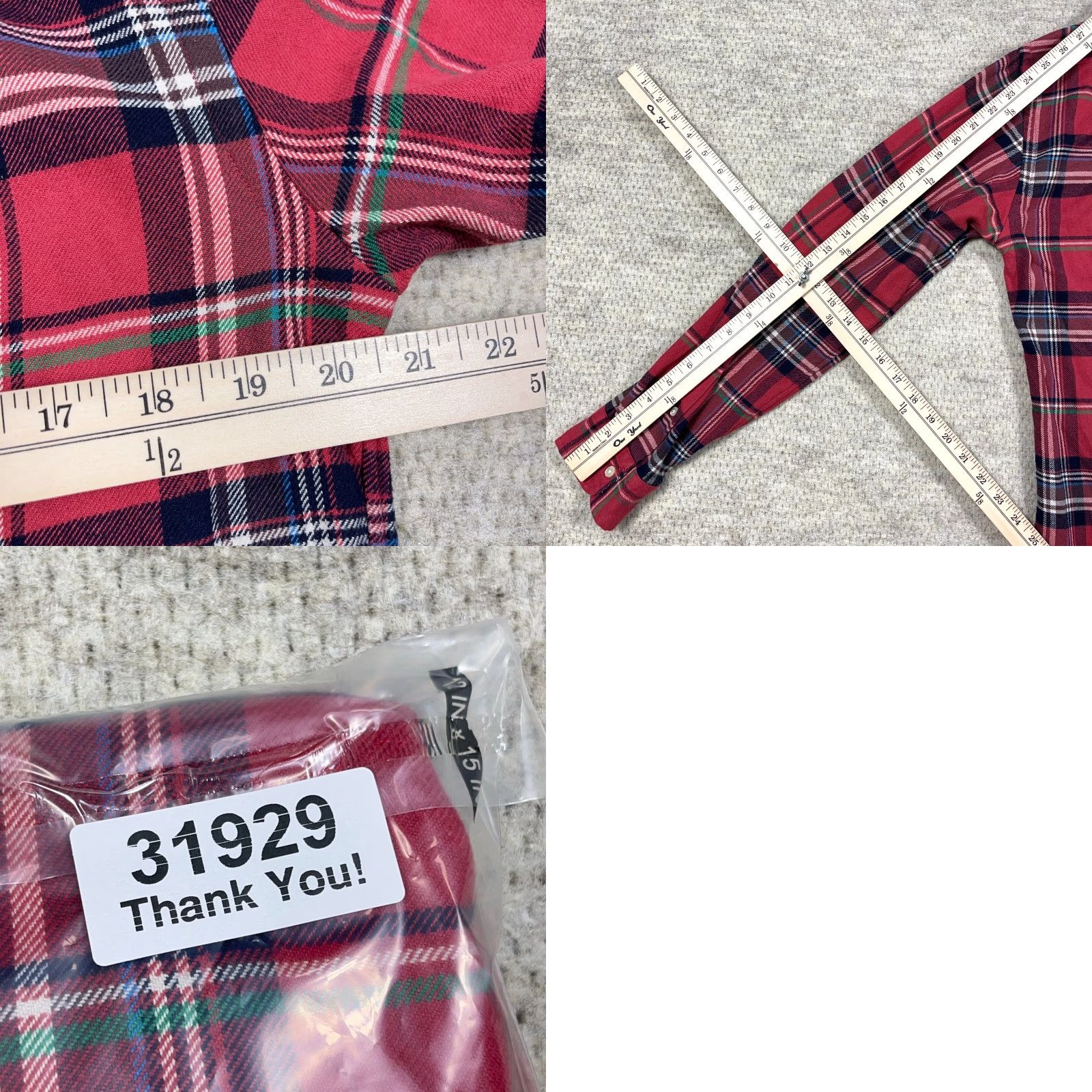 Ralph Lauren Ralph Lauren Button-Up Shirt Men Medium Pink Plaid Regular Fit Cotton Flannel Classic Colorful 90s Modern Preppy Logo Embroidered Short Desc Size US M / EU 48-50 / 2 - 8 Thumbnail