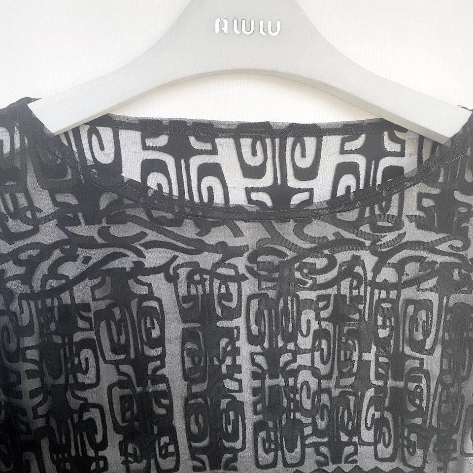 Givenchy givenchy vision line short sleeved mesh top Size S / US 4 / IT 40 - 3 Thumbnail