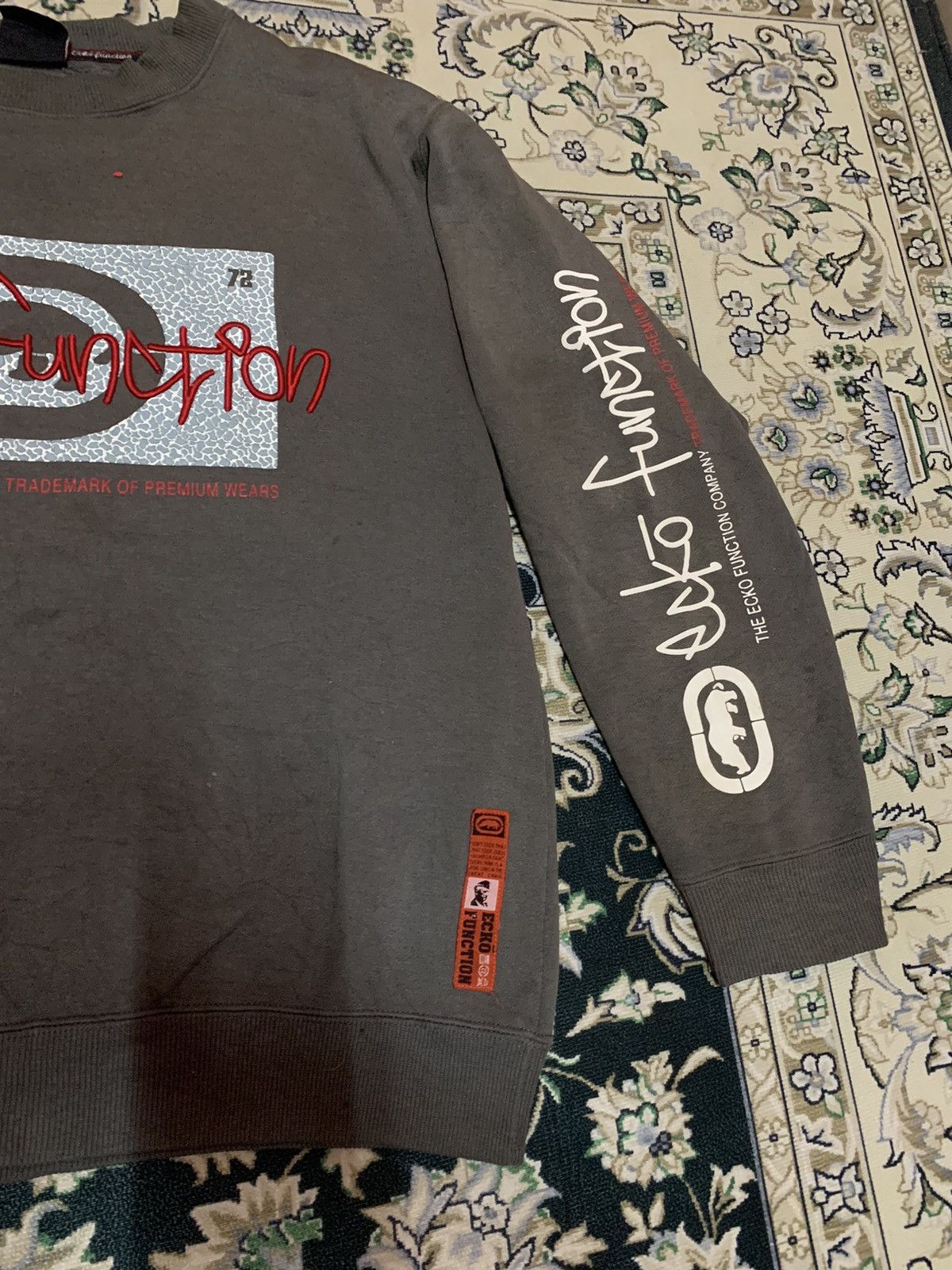 Ecko Unltd. × Japanese Brand Y2K ECKO FUNCTION SWEATSHIRT RARE DESIGN Size US L / EU 52-54 / 3 - 8 Thumbnail