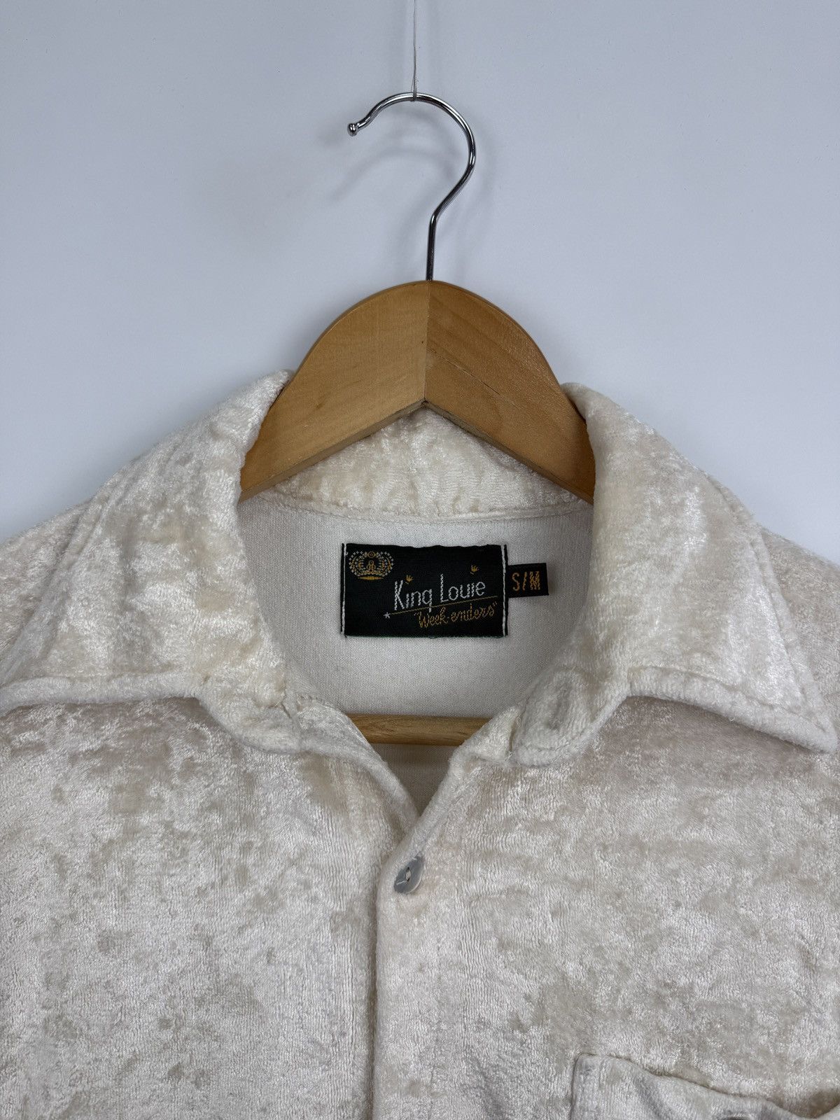 Sports Specialties 🇺🇸 Vintage 70s King Louie Velour Week-Ender Bowling Shirt Y2K Size US S / EU 44-46 / 1 - 4 Thumbnail