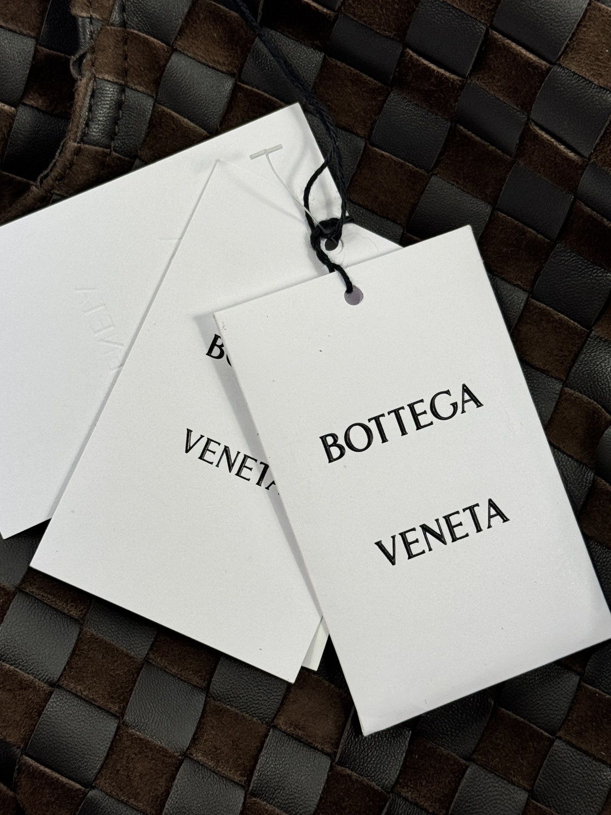 Bottega Veneta MIX SUEDE INTRECCIATO TROUSERS Size US 34 / EU 50 - 12 Thumbnail