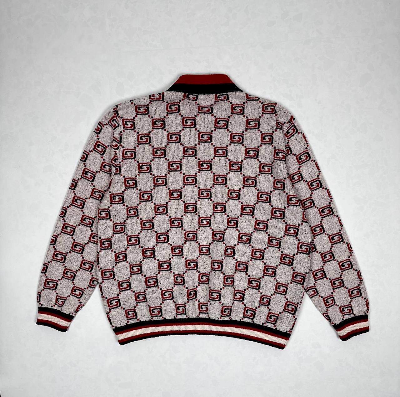 Gucci Gucci GG Monogram Zip Sweater Size US M / EU 48-50 / 2 - 2 Thumbnail