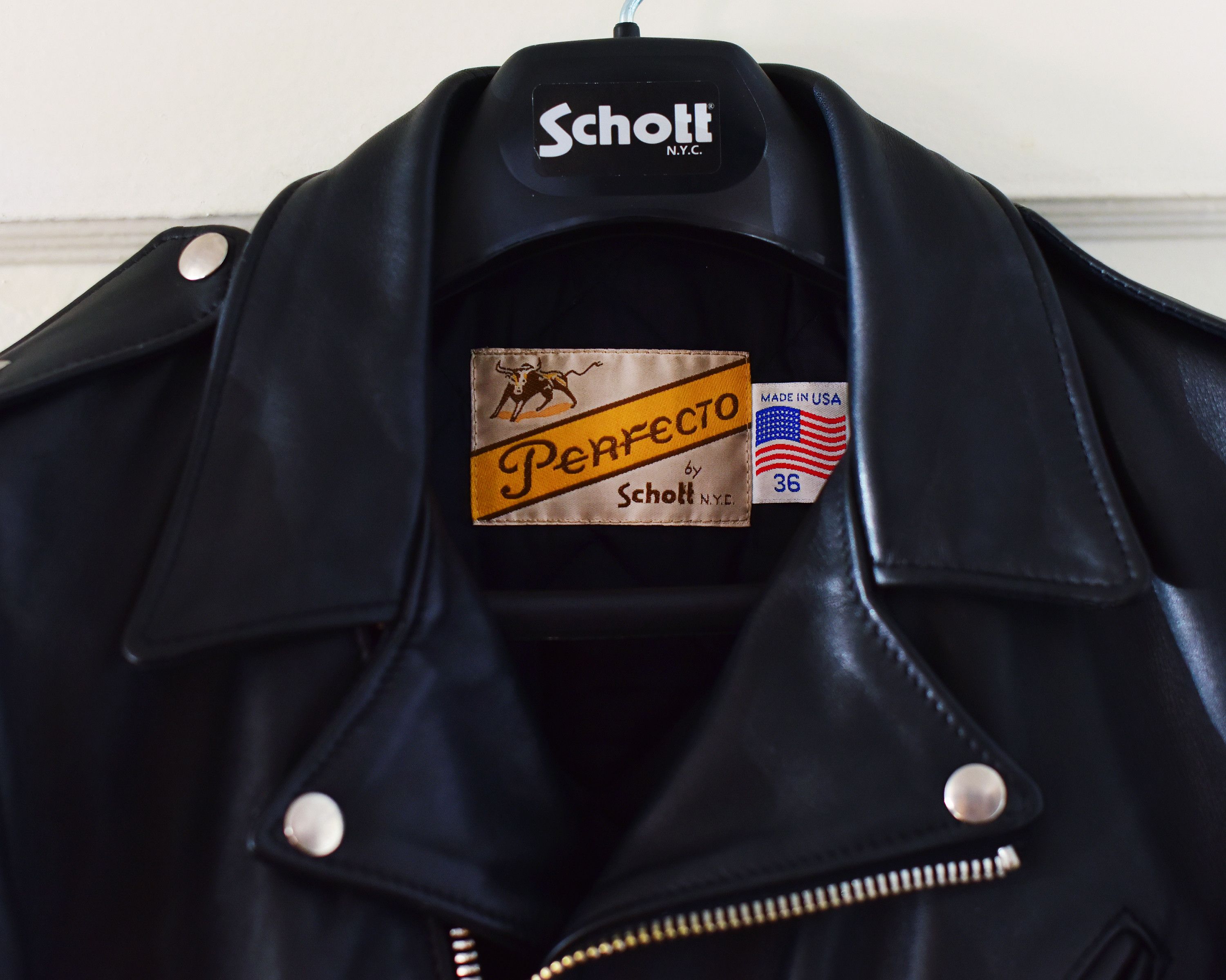 Schott Schott 613 One Star Perfecto Leather Jacket Size US S / EU 44-46 / 1 - 2 Thumbnail