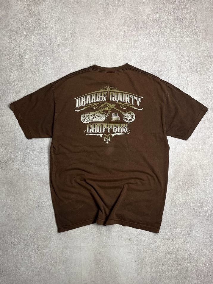 Vintage × West Coast Choppers Vintage Orange Country Choppers Archive Boxy T-shirt XL Size US XL / EU 56 / 4 - 1 Thumbnail