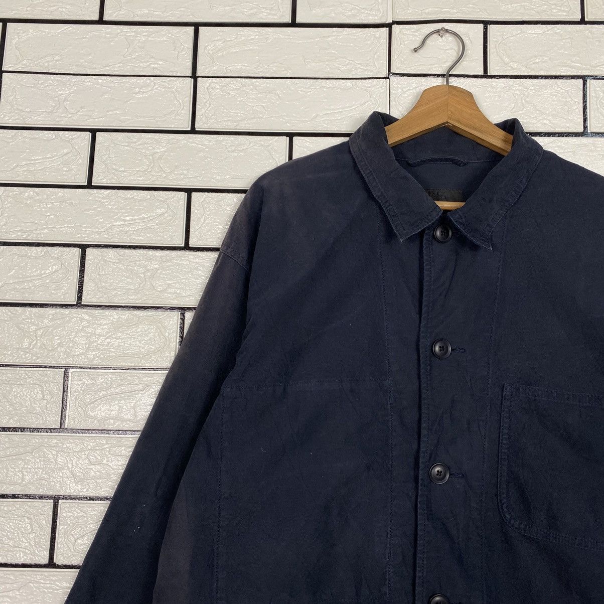 Japanese Brand 📌Vintage Chore Work Jacket Uniqlo Multi Pocket Issey Miyake Size US L / EU 52-54 / 3 - 8 Thumbnail